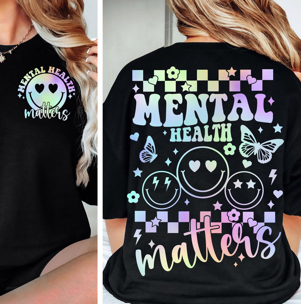 Mental Health Matters PNG SVG, Mental Health Awareness png, Positive png, You Matter png, Be Kind png, Mental Health png, Self Love png