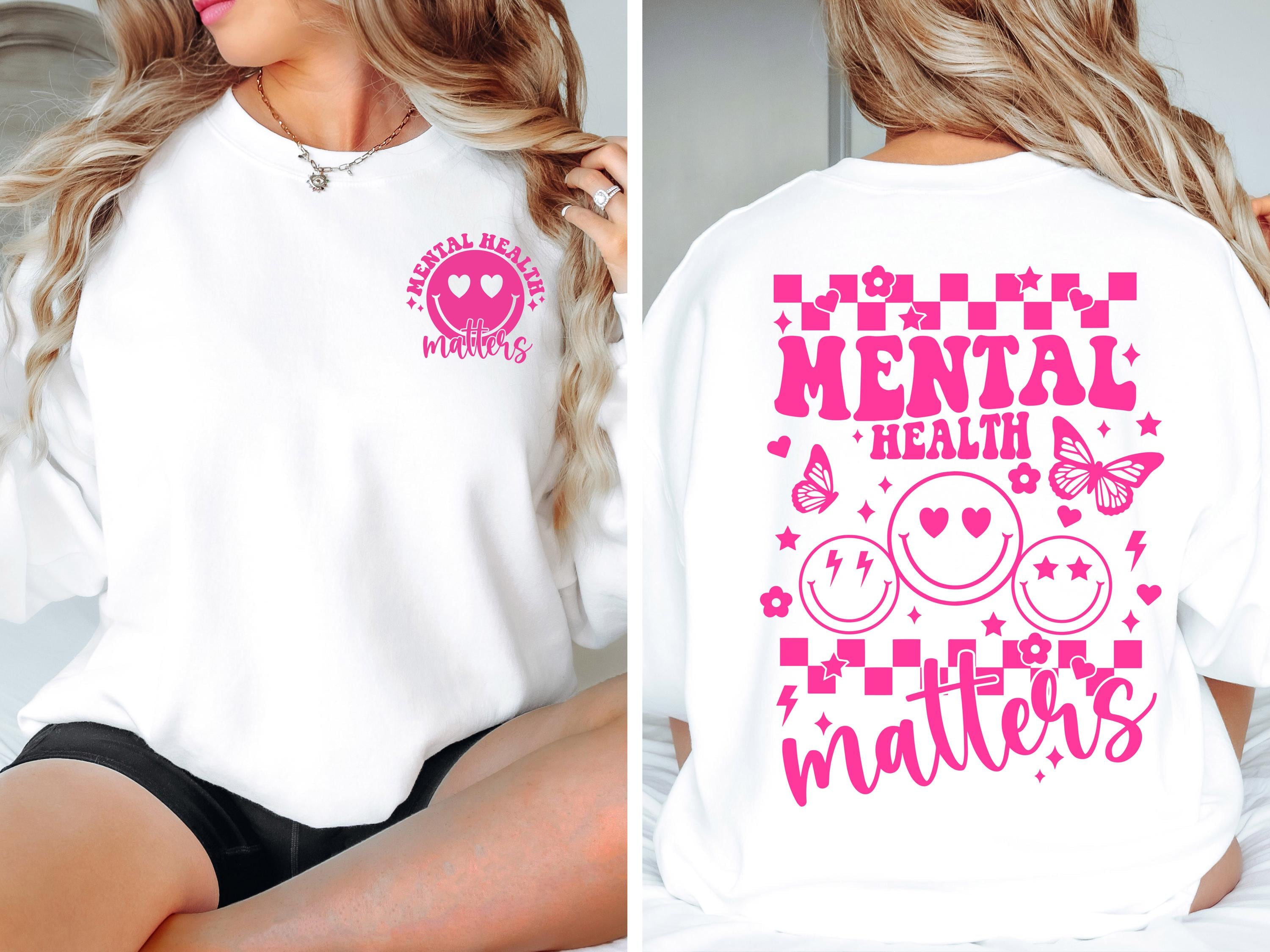 Mental Health Matters SVG PNG, Mental Health Awareness Svg, Positive Svg, You Matter Svg, Be Kind Svg, Mental Health Svg, Self Love Svg