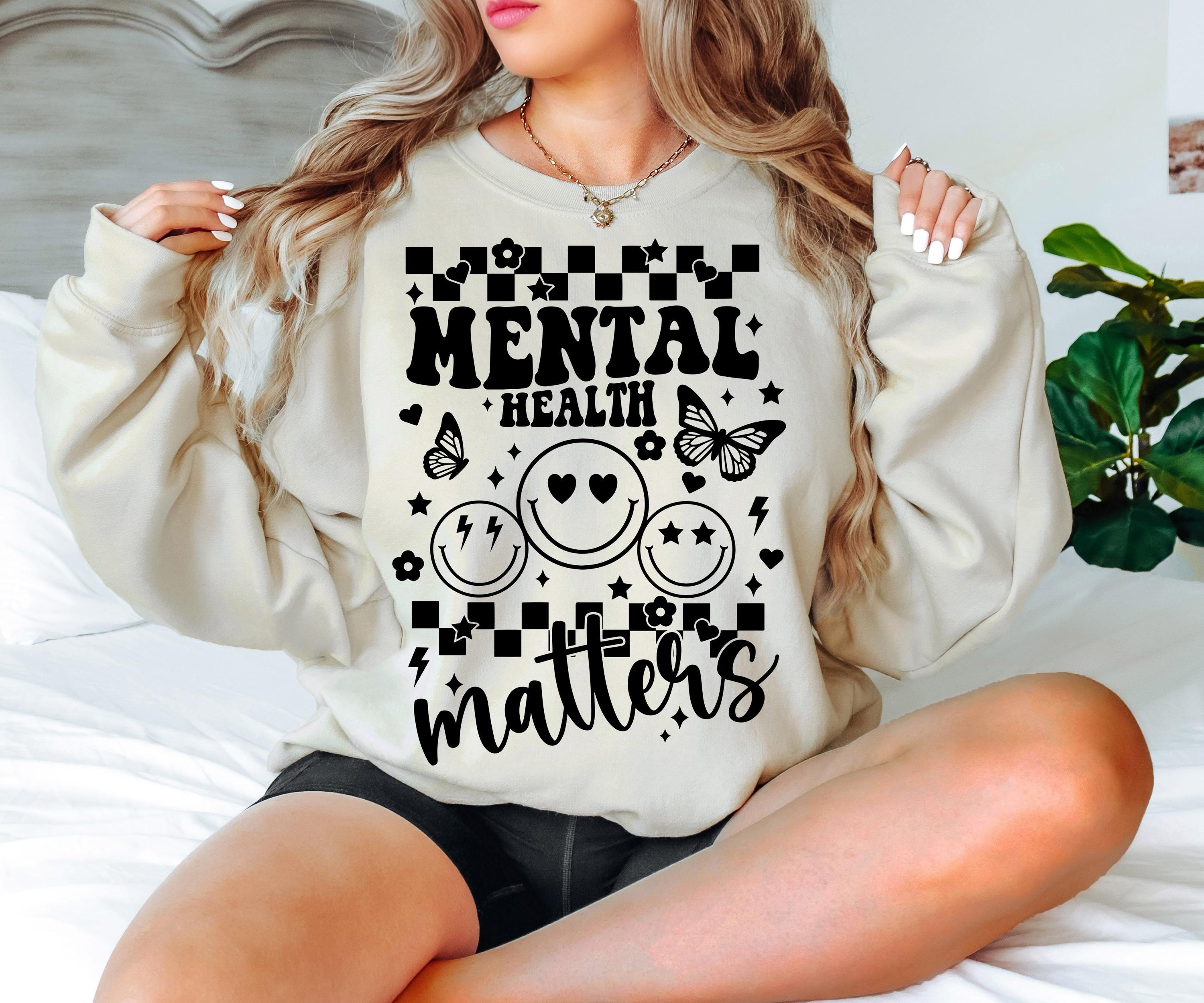 Mental Health Matters SVG PNG, Mental Health Awareness Svg, Positive Svg, You Matter Svg, Be Kind Svg, Mental Health Svg, Self Love Svg