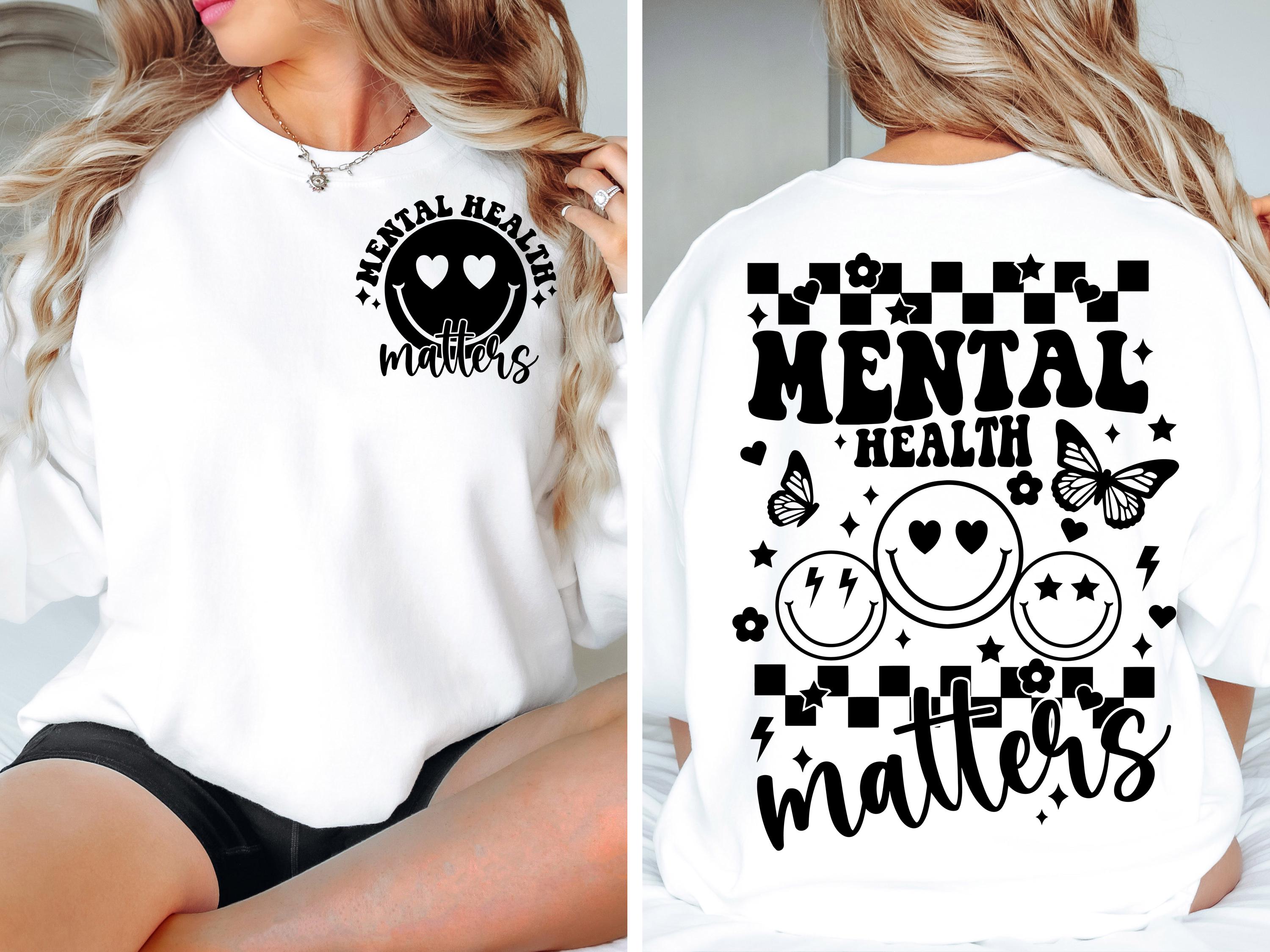 Mental Health Matters SVG PNG, Mental Health Awareness Svg, Positive Svg, You Matter Svg, Be Kind Svg, Mental Health Svg, Self Love Svg