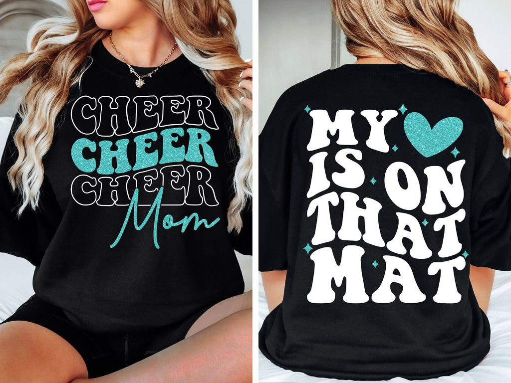 Cheer Mom SVG Cheer Mom PNG Game Day Cheerleader Cheer Competition Shirt Design png svg Cricut Silhouette Cameo dfx eps Instant Download