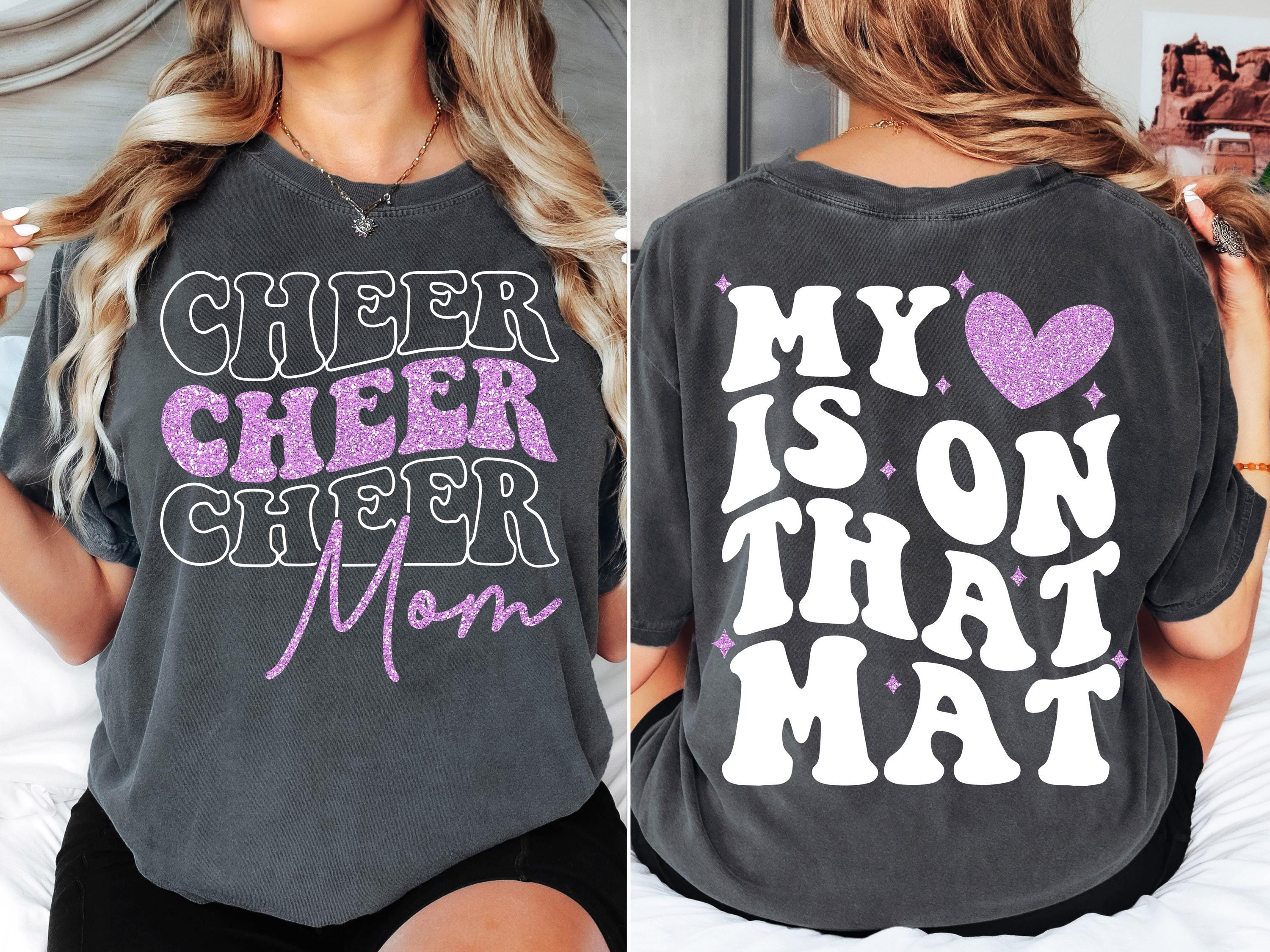 Cheer Mom SVG Cheer Mom PNG Game Day Cheerleader Cheer Competition Shirt Design png svg Cricut Silhouette Cameo dfx eps Instant Download
