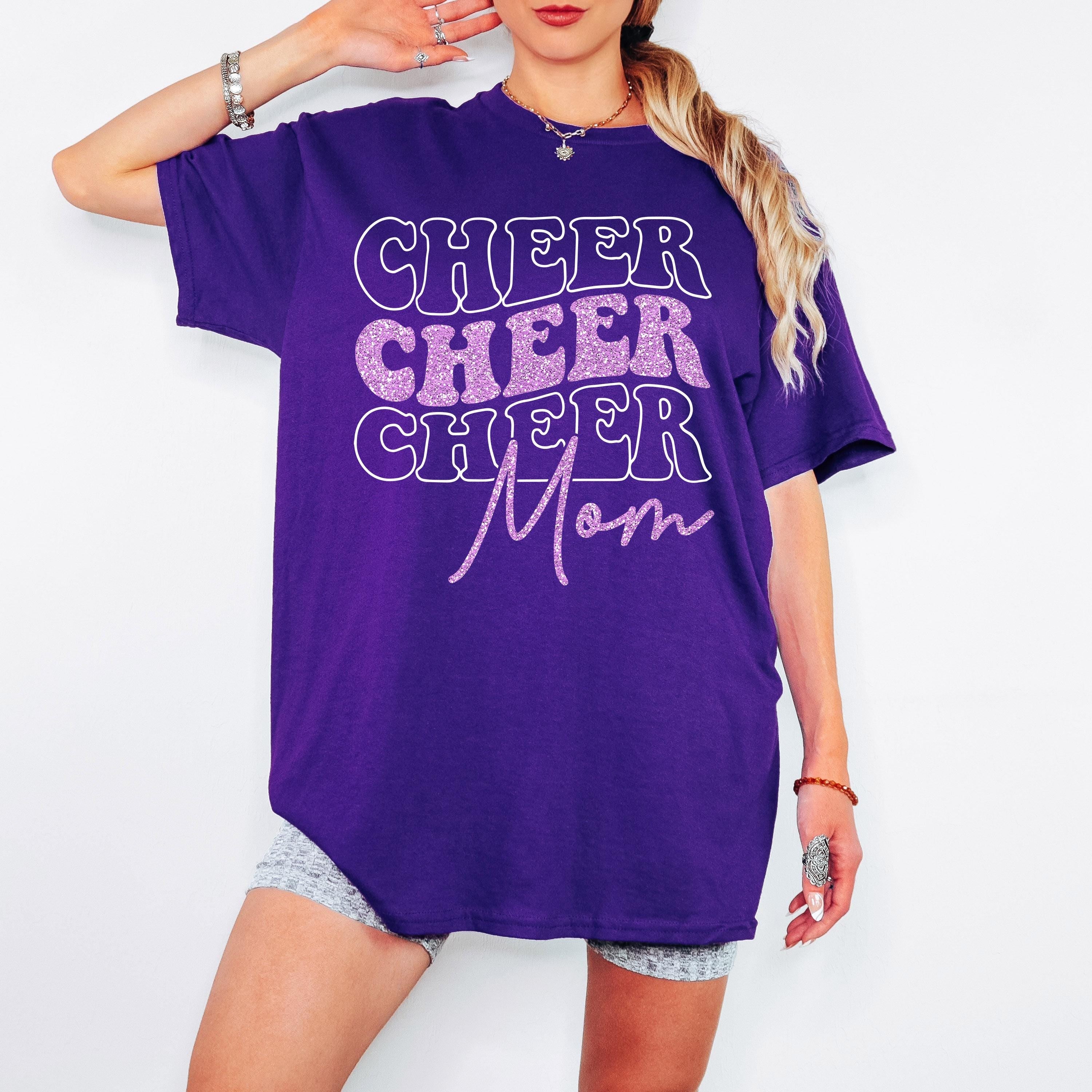 Cheer Mom SVG Cheer Mom PNG Game Day Cheerleader Cheer Competition Shirt Design png svg Cricut Silhouette Cameo dfx eps Instant Download