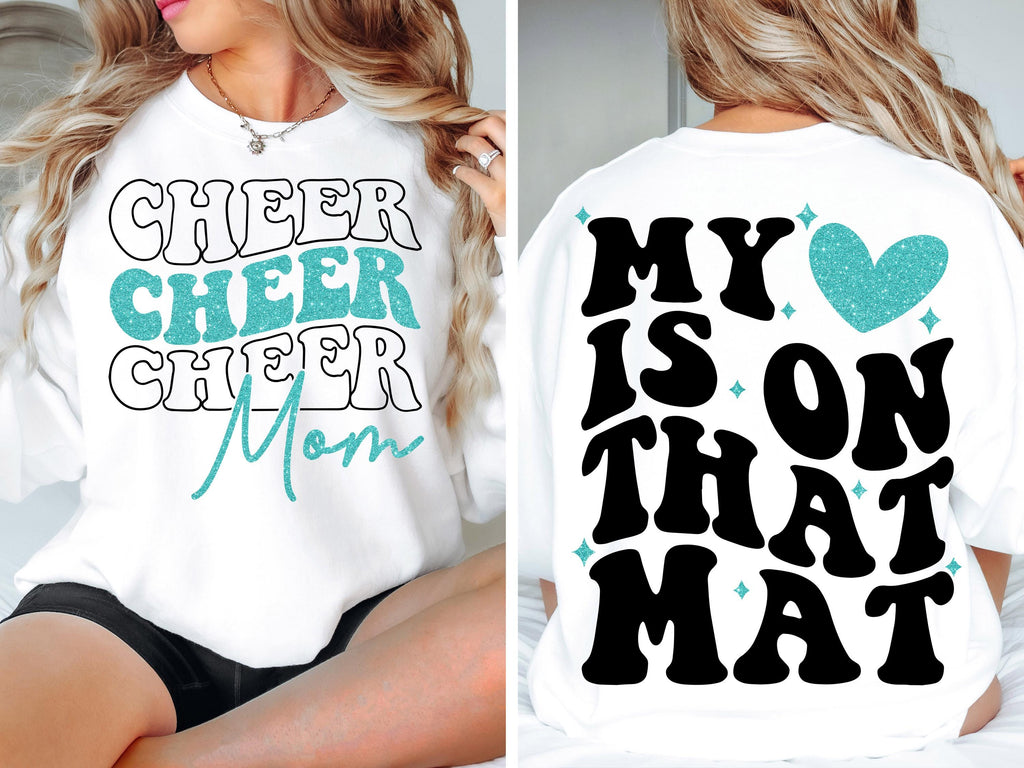 Cheer Mom SVG Cheer Mom PNG Game Day Cheerleader Cheer Competition Shirt Design png svg Cricut Silhouette Cameo dfx eps Instant Download