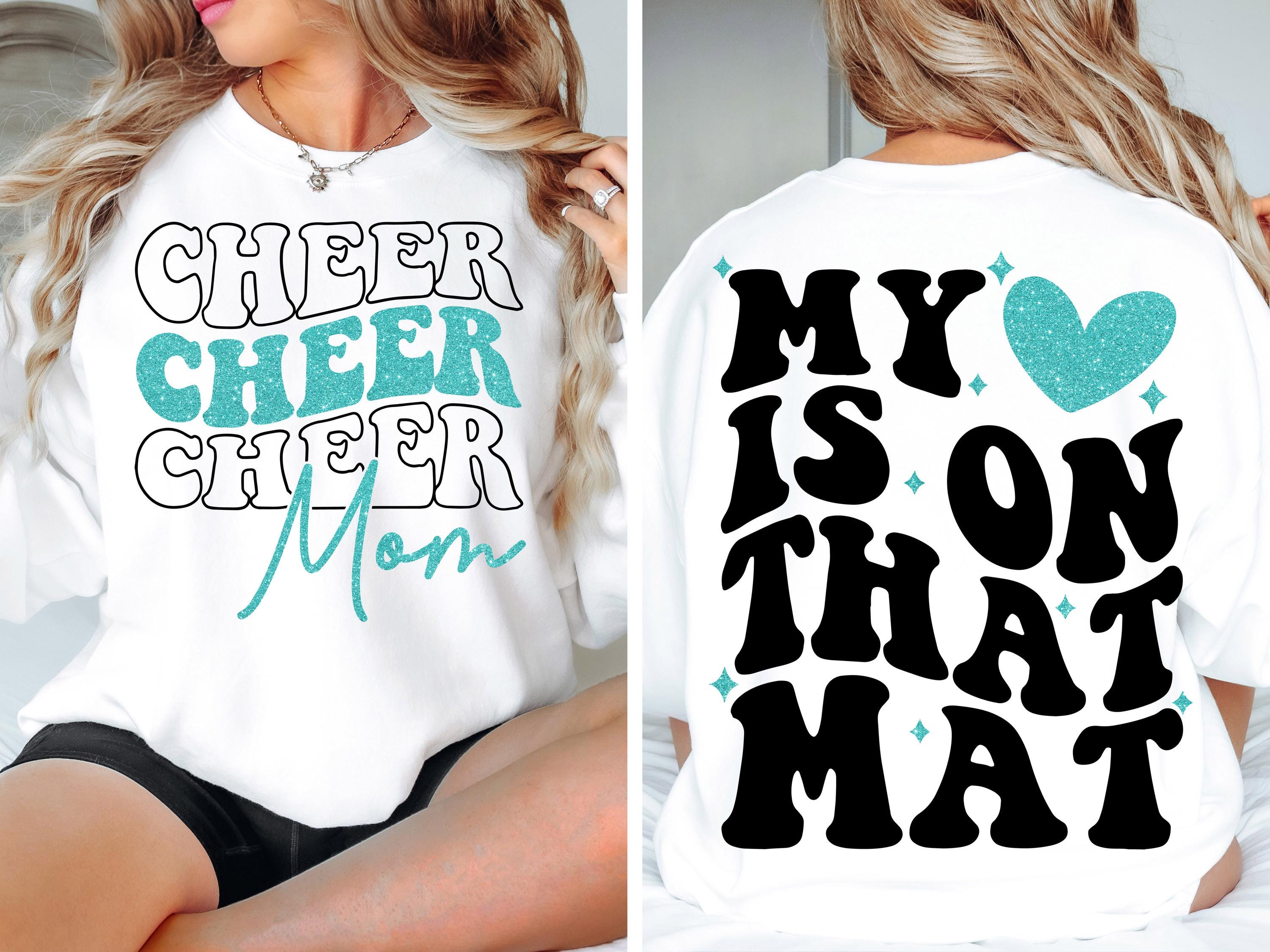 Cheer Mom SVG Cheer Mom PNG Game Day Cheerleader Cheer Competition Shirt Design png svg Cricut Silhouette Cameo dfx eps Instant Download