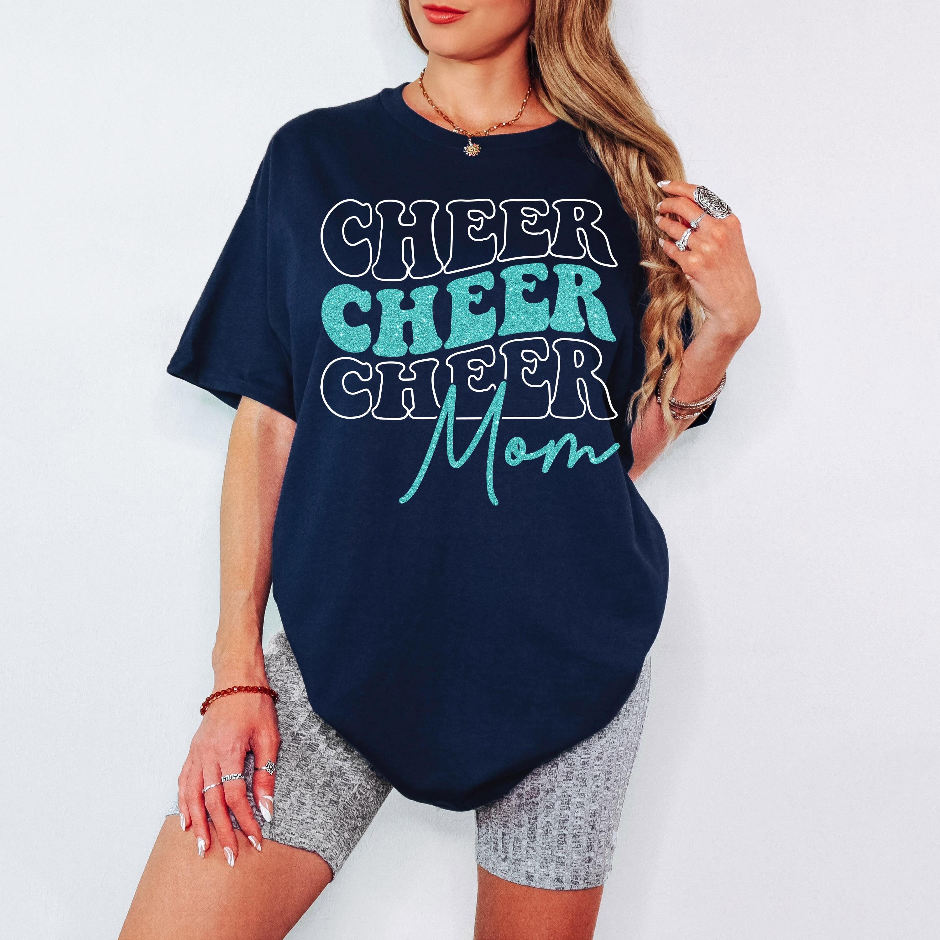 Cheer Mom SVG Cheer Mom PNG Game Day Cheerleader Cheer Competition Shirt Design png svg Cricut Silhouette Cameo dfx eps Instant Download