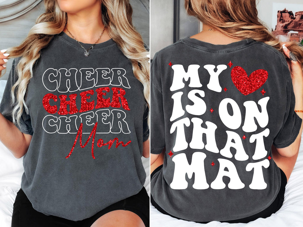 Cheer Mom SVG Cheer Mom PNG Game Day Cheerleader Cheer Competition Shirt Design png svg Cricut Silhouette Cameo dfx eps Instant Download