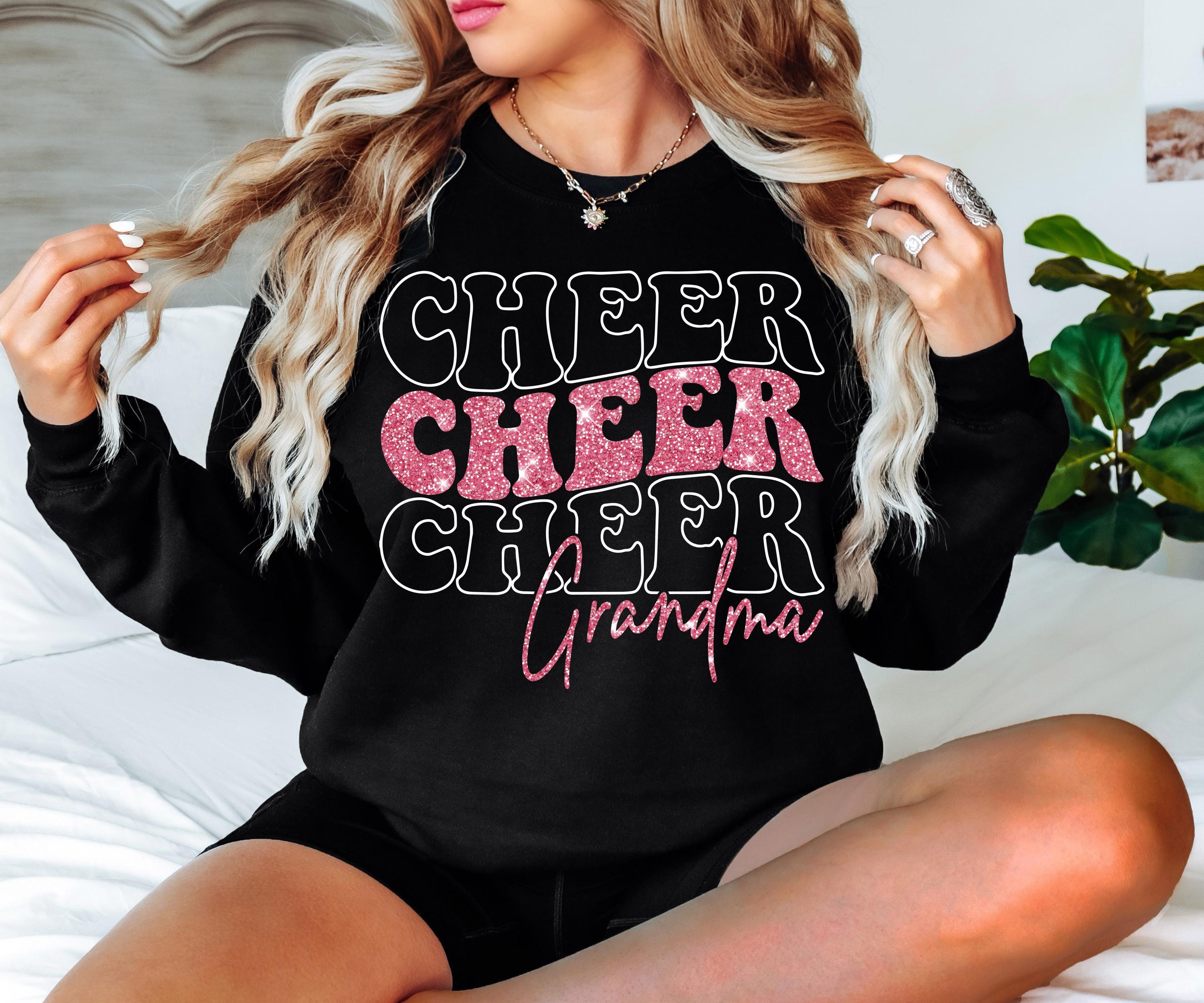 Cheer Grandma SVG Cheer Grandma PNG All Star Cheer Svg Cheerleader Cheer Competition Shirt Design png svg Cricut Silhouette Instant Download