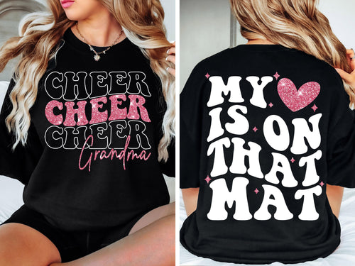Cheer Grandma SVG Cheer Grandma PNG All Star Cheer Svg Cheerleader Cheer Competition Shirt Design png svg Cricut Silhouette Instant Download