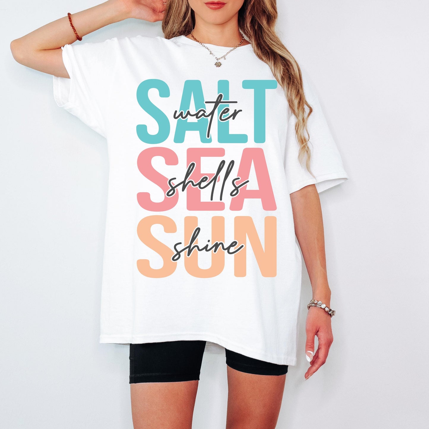 Saltwater Seashells Sunshine Svg Png Vacation Svg Summer Shirt Design, Summer Svg Hello Summer Svg, Beach Svg, Summer Shirt Svg, Cricut File