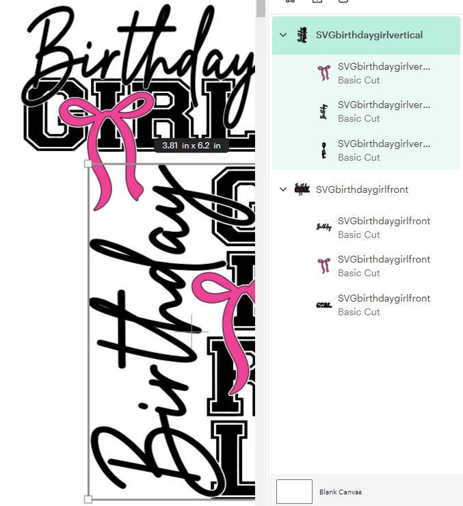 Birthday Girl Shirt SVG Birthday Girl Shirt Png Preppy Coquette Bow Birthday Shirt svg png Birthday svg Cut File for Cricut Sublimation