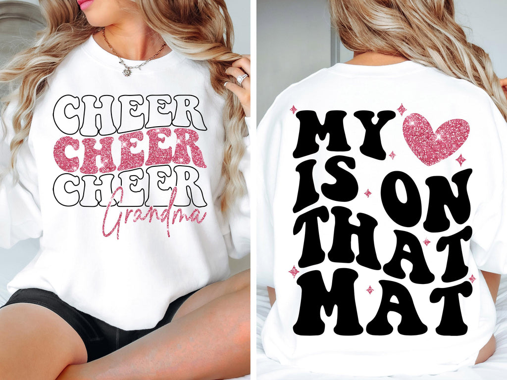 Cheer Grandma SVG Cheer Grandma PNG All Star Cheer Svg Cheerleader Cheer Competition Shirt Design png svg Cricut Silhouette Instant Download