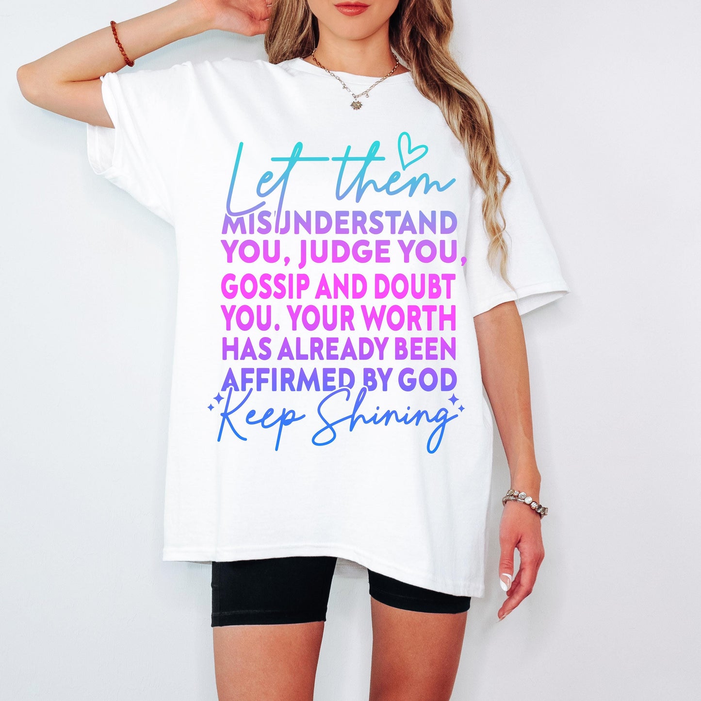 Let Them SVG PNG, Keep Shining Svg, Motivational svg png Inspirational Svg, Self Worth Svg Png, Self Love Svg Png, Cut File for Cricut