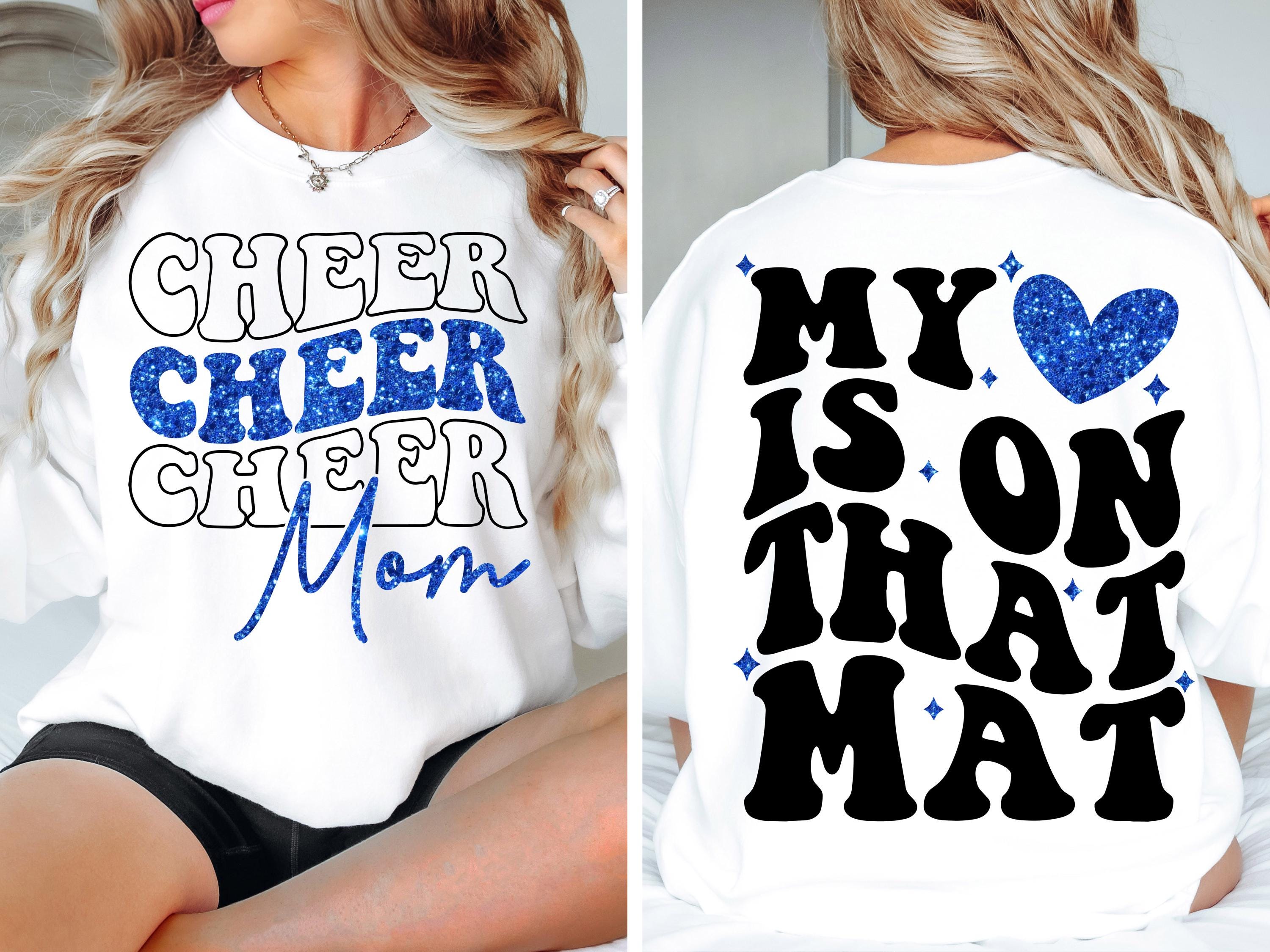 Cheer Mom SVG Cheer Mom PNG Game Day Cheerleader Cheer Competition Shirt Design png svg Cricut Silhouette Cameo dfx eps Instant Download