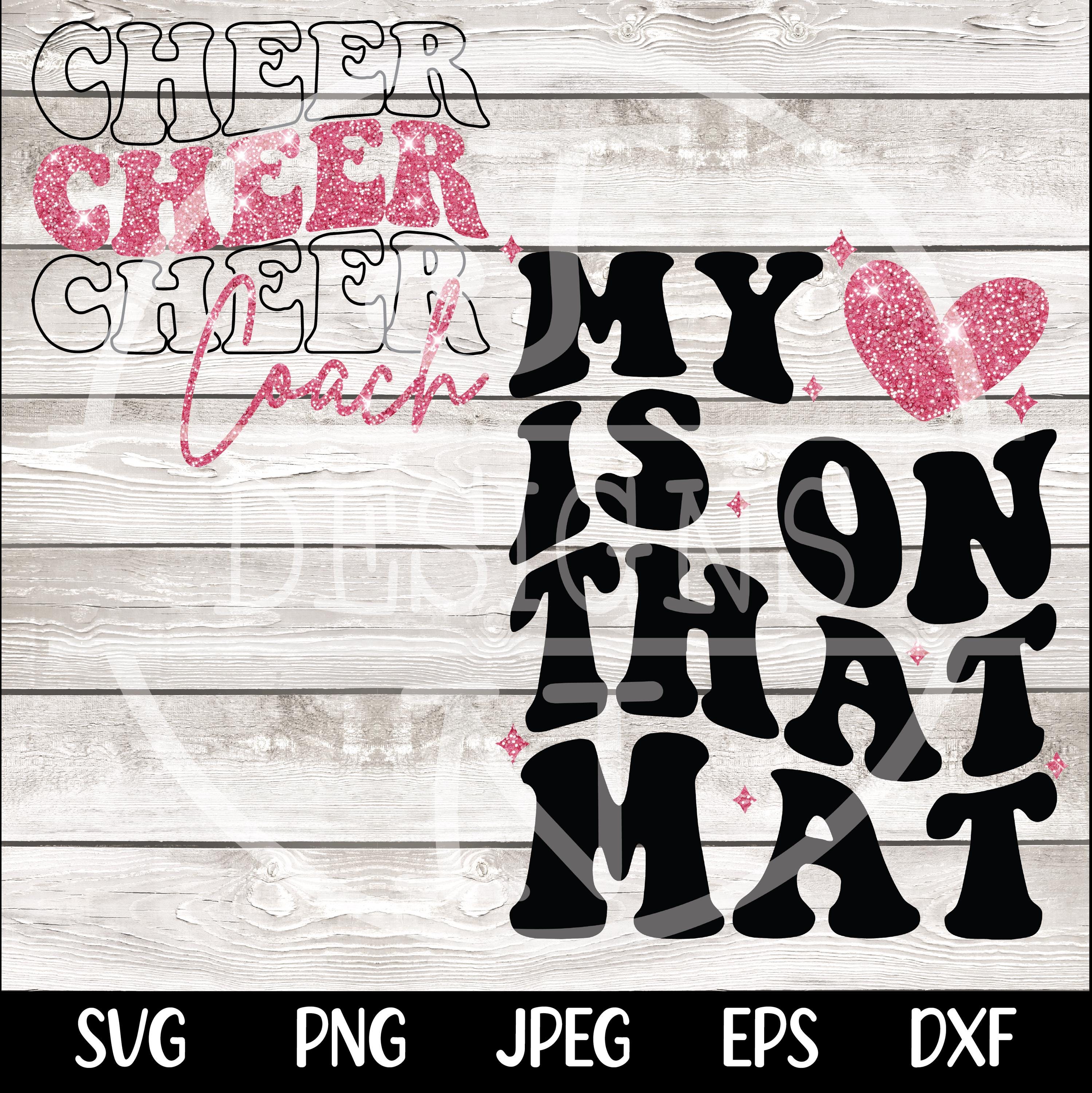 Cheer Coach SVG Cheer Coach PNG, Cheer Bow Svg, Cheer Bow Png, Cheer Era Svg, Cheer Shirt Svg, Cheer Mom Era Svg Cheerleader Svg Sublimation