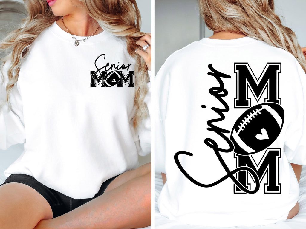 Senior Football Mom SVG, Football Mom Png, Football Mom Shirt Svg, Football Svg, Football Mama Svg, Football Shirt Svg, Game Day Svg