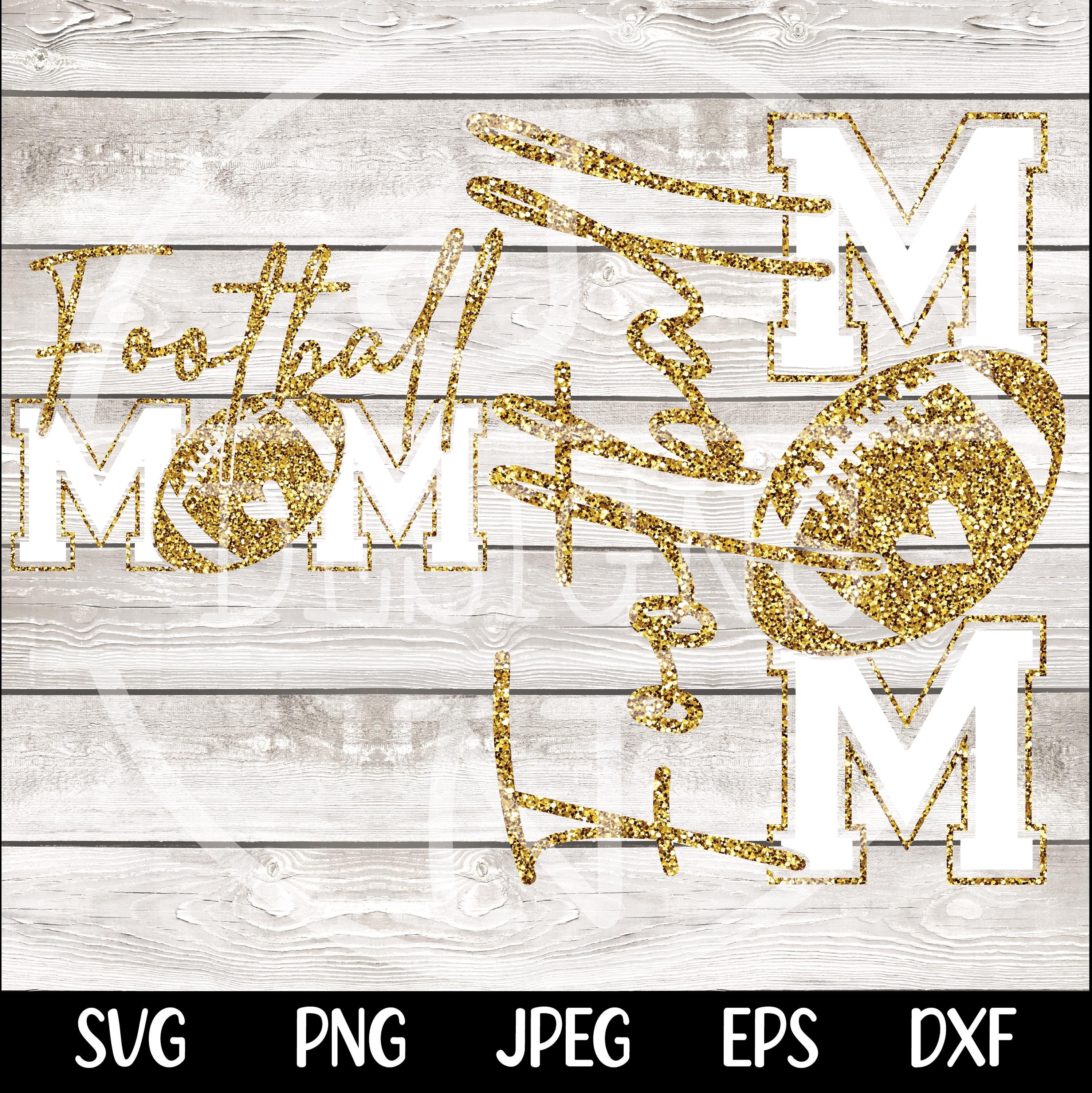 Football Mom SVG, Football Mom Png, Football Mom Shirt Svg, Football Svg, Football Mama Svg, Football Shirt Svg, Game Day Svg Sublimation