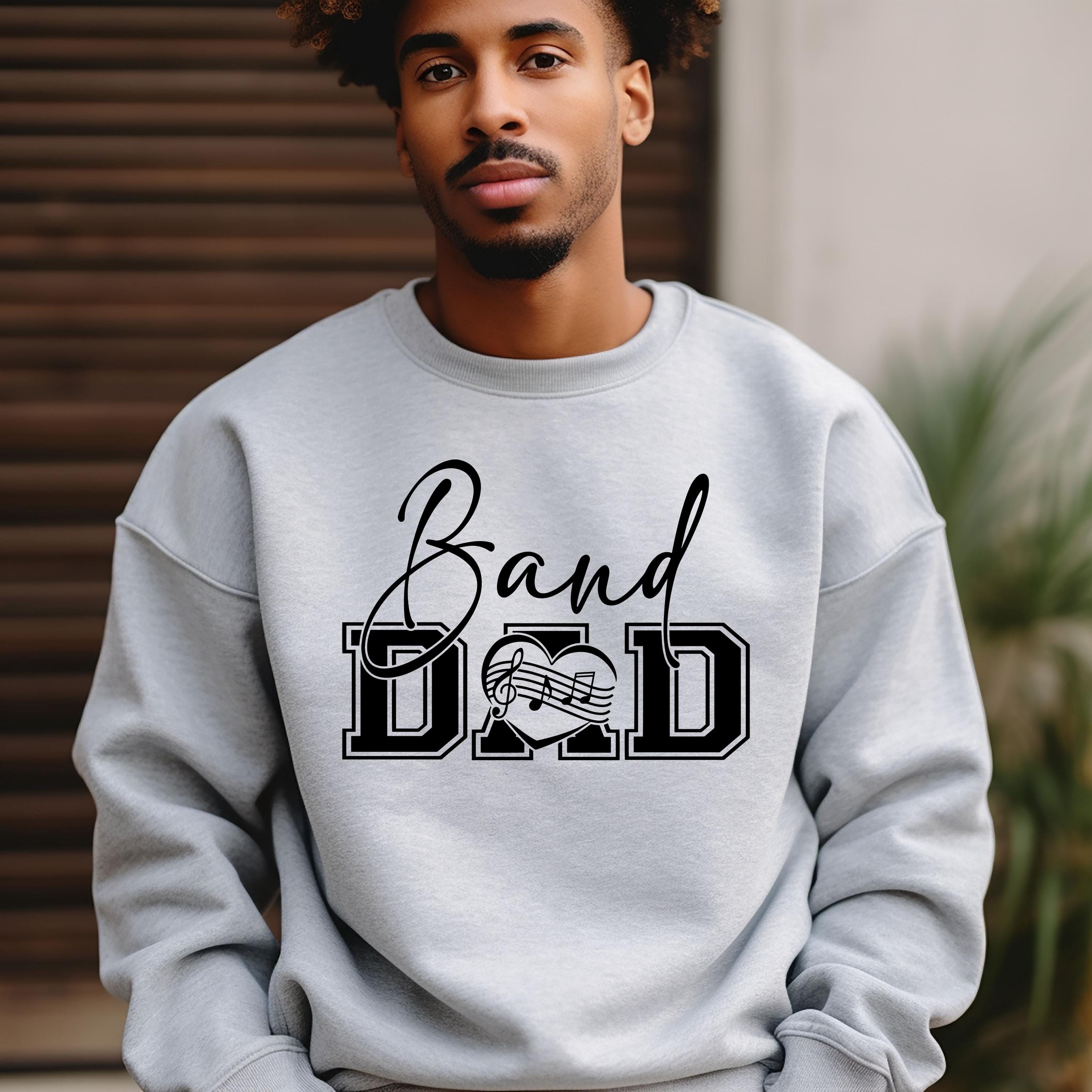 Band Dad SVG Band Dad PNG Marching Band Dad Shirt Design Drumline Dad png svg Digital File Cut File for Cricut Sublimation