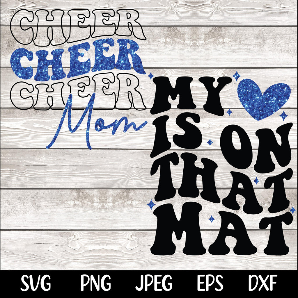Cheer Mom SVG Cheer Mom PNG Game Day Cheerleader Cheer Competition Shirt Design png svg Cricut Silhouette Cameo dfx eps Instant Download