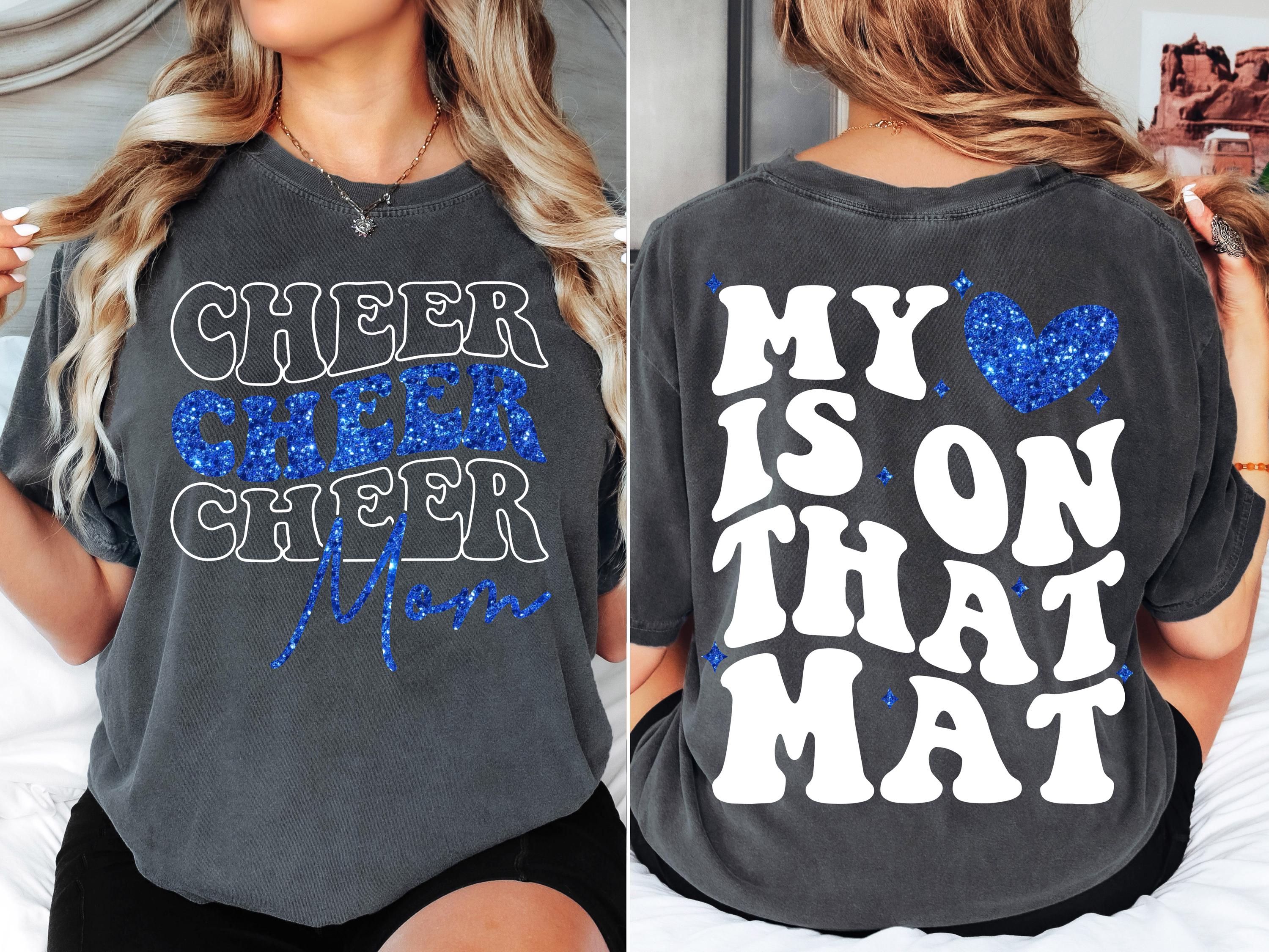 Cheer Mom SVG Cheer Mom PNG Game Day Cheerleader Cheer Competition Shirt Design png svg Cricut Silhouette Cameo dfx eps Instant Download