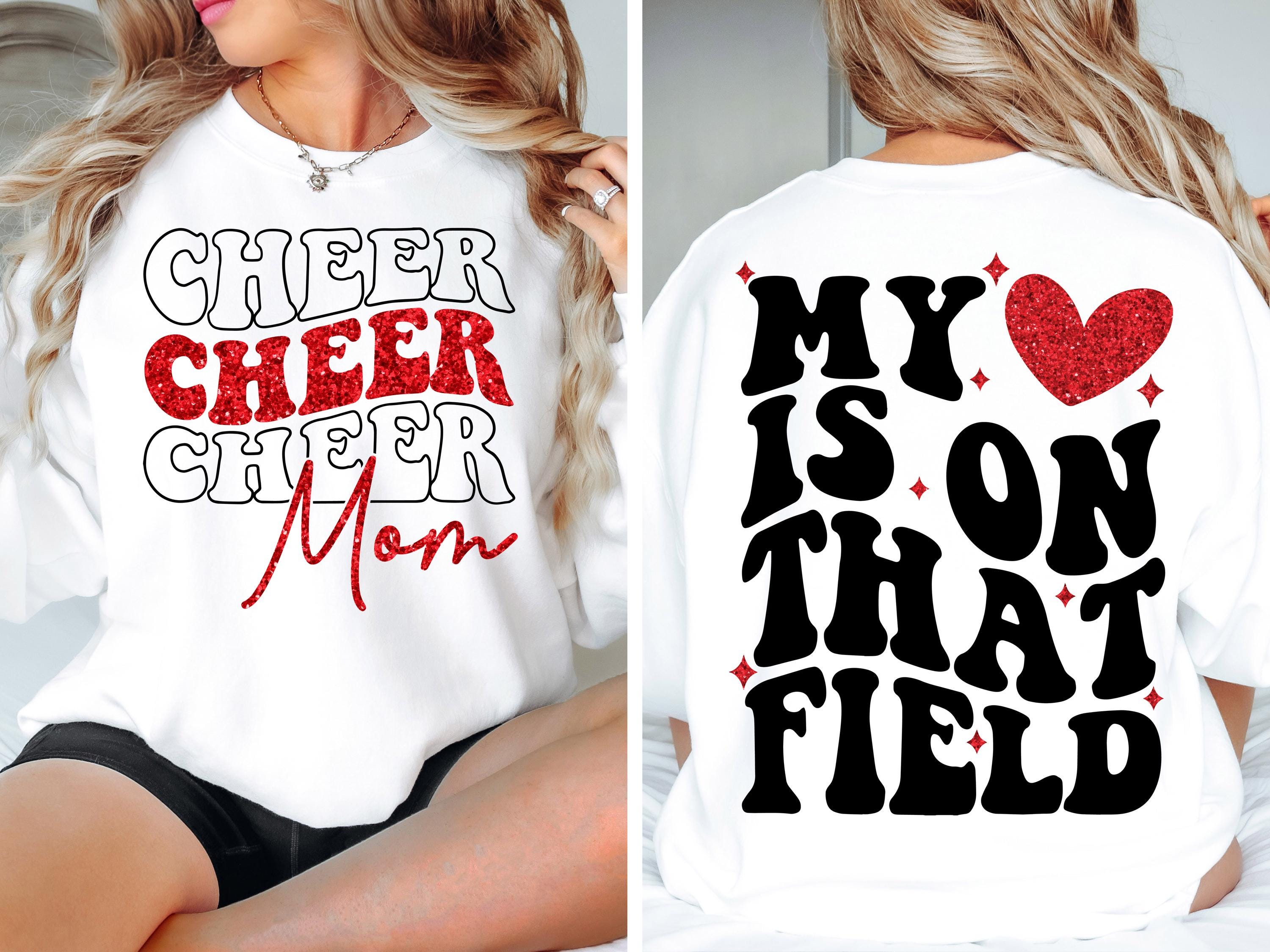 Cheer Mom SVG Cheer Mom PNG Game Day Cheerleader Cheer Competition Shirt Design png svg Cricut Silhouette Cameo dfx eps Instant Download