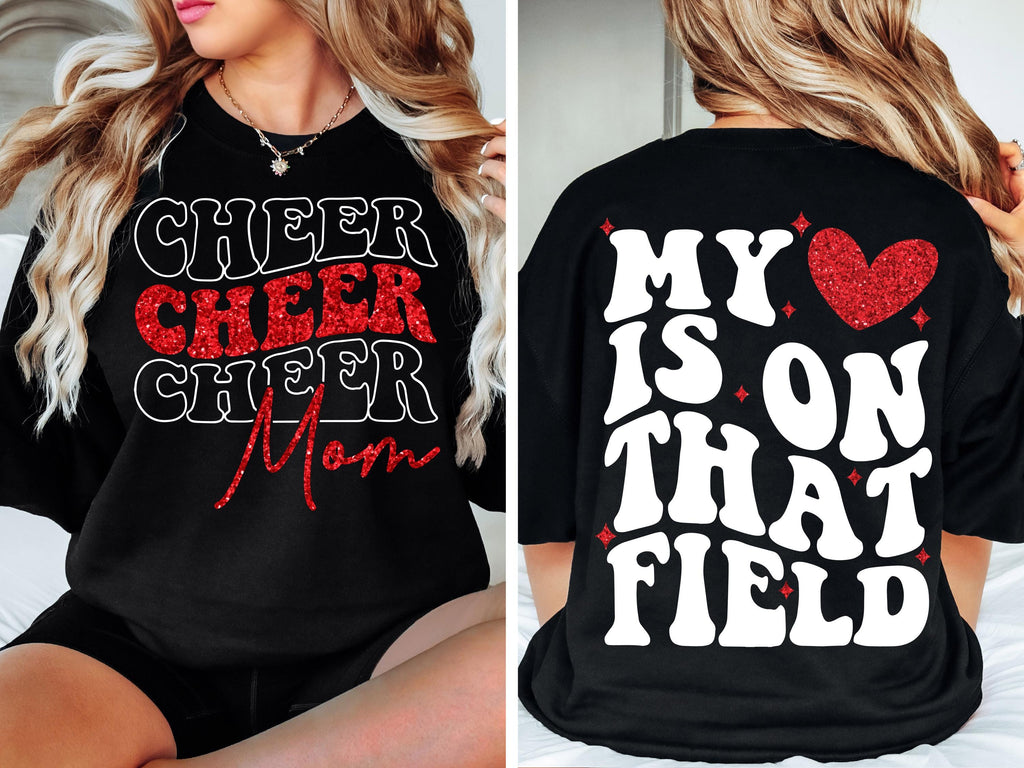 Cheer Mom SVG Cheer Mom PNG Game Day Cheerleader Cheer Competition Shirt Design png svg Cricut Silhouette Cameo dfx eps Instant Download