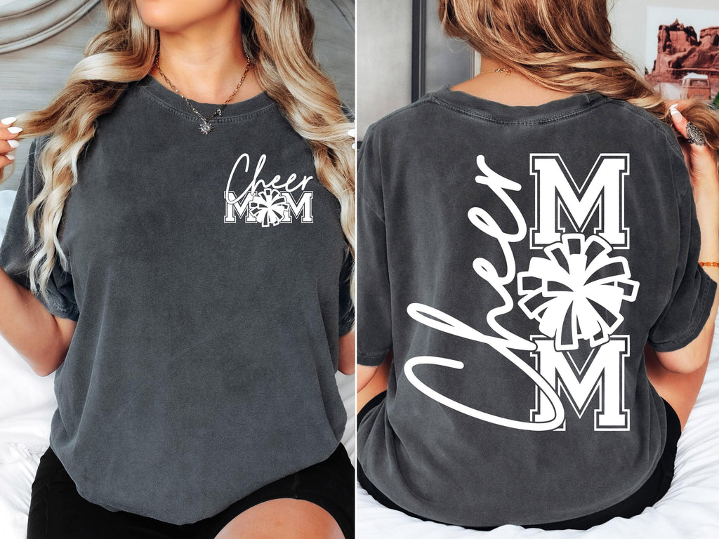 Cheer Mom SVG Cheer Mom PNG Game Day Cheerleader Cheer Competition Shirt Design png svg Cricut Silhouette Cameo dfx eps Instant Download