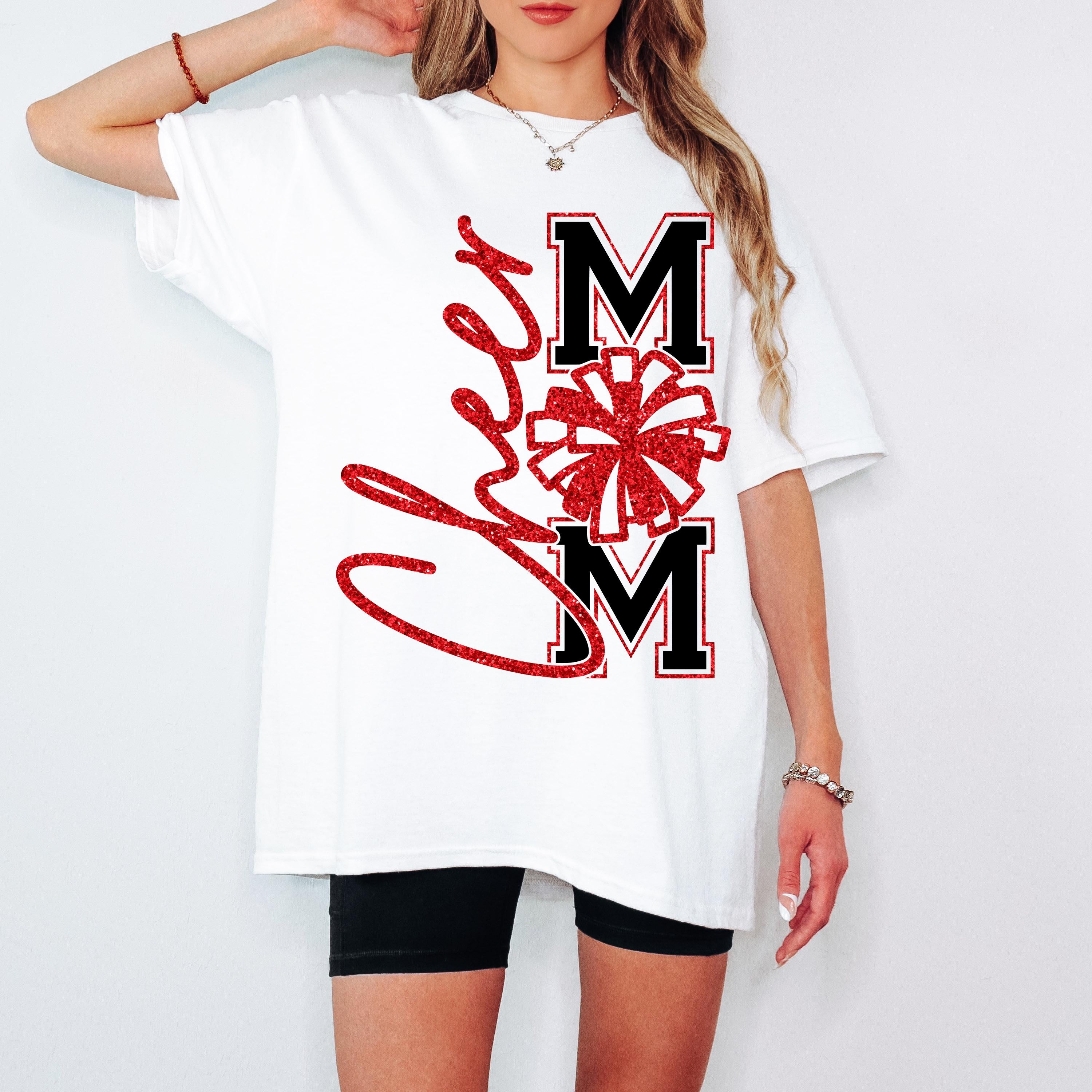 Cheer Mom SVG Cheer Mom PNG Game Day Cheerleader Cheer Competition Shirt Design png svg Cricut Silhouette Cameo dfx eps Instant Download