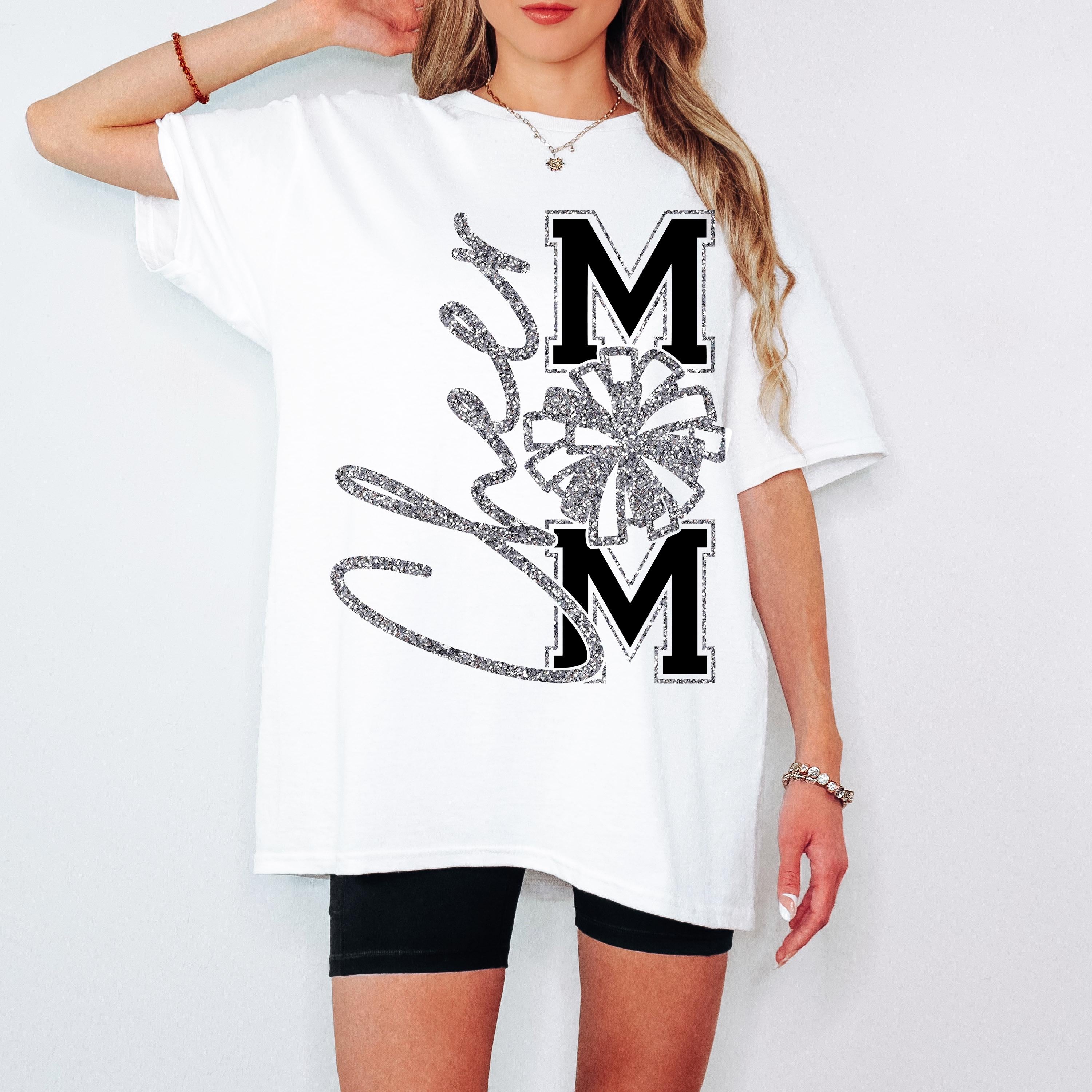 Cheer Mom SVG Cheer Mom PNG Game Day Cheerleader Cheer Competition Shirt Design png svg Cricut Silhouette Cameo dfx eps Instant Download