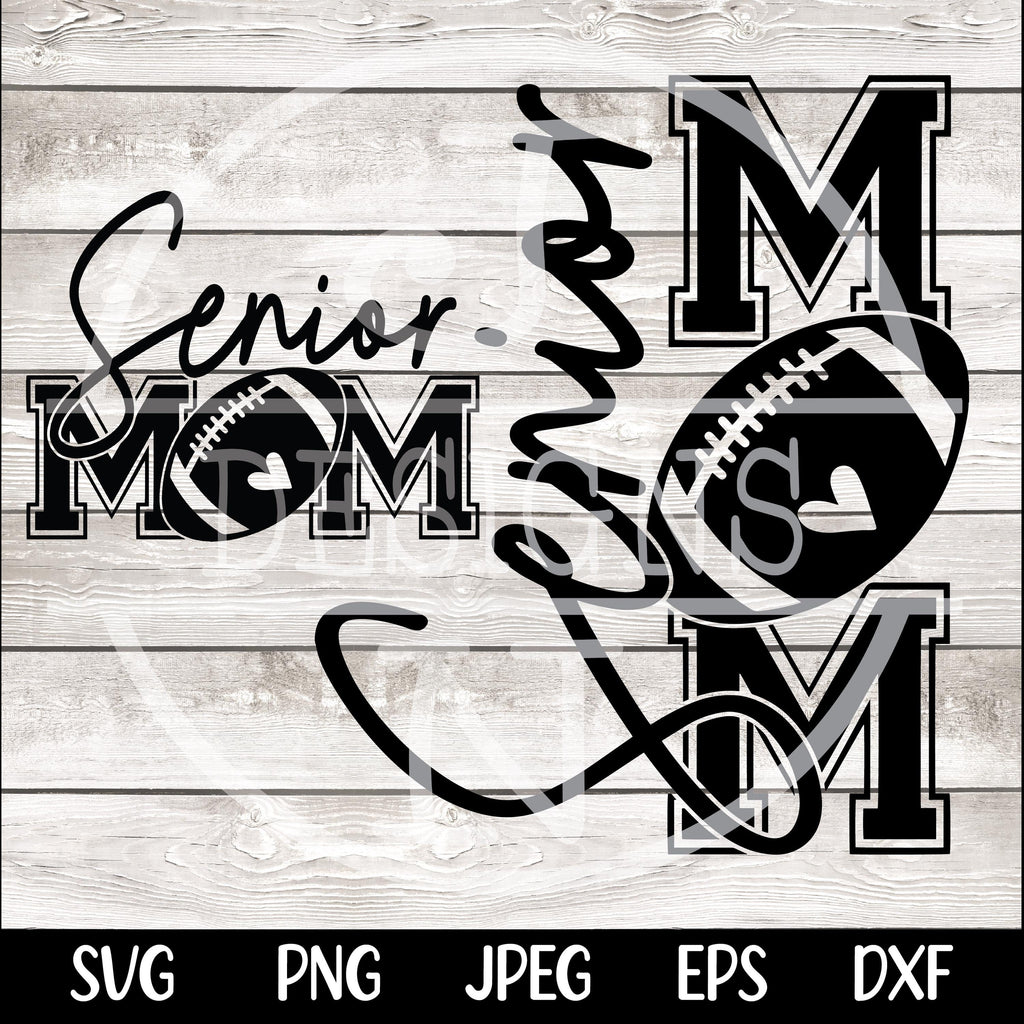 Senior Football Mom SVG, Football Mom Png, Football Mom Shirt Svg, Football Svg, Football Mama Svg, Football Shirt Svg, Game Day Svg