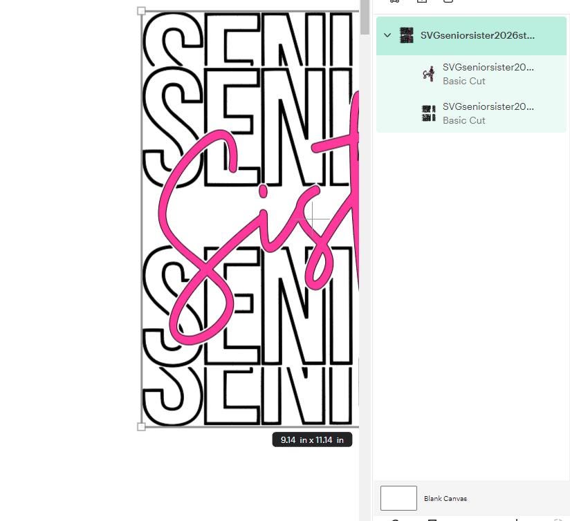 Senior Sister Svg png Senior 2026 SVG Senior 2026 PNG, Class of 2026 Svg Class of 2026 png, Graduation 2026 Svg, Graduation Svg