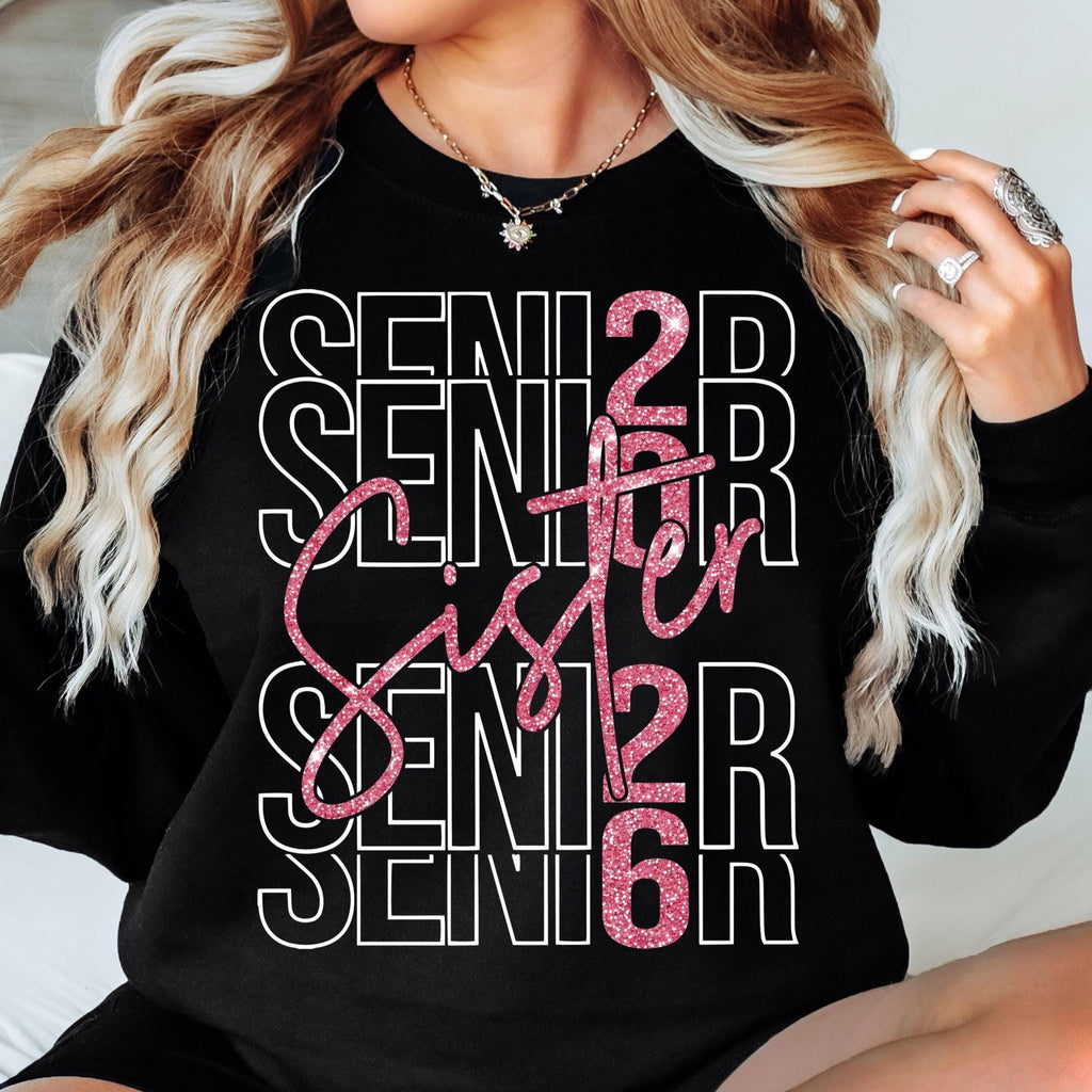 Senior Sister Svg png Senior 2026 SVG Senior 2026 PNG, Class of 2026 Svg Class of 2026 png, Graduation 2026 Svg, Graduation Svg