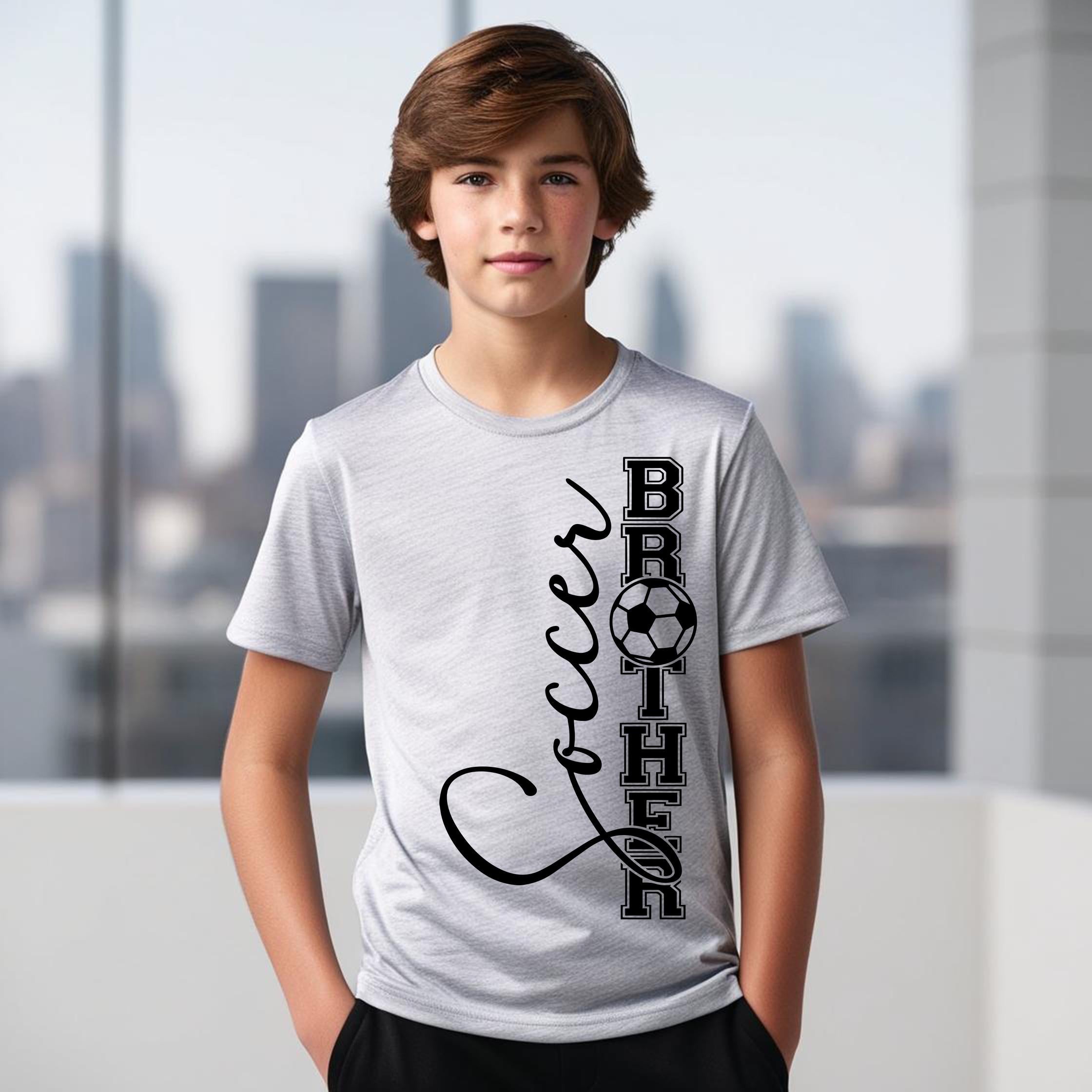 Soccer Brother SVG PNG, Soccer Brother Shirt Svg, In my Soccer Brother Era svg Game Day Svg Soccer Mom Svg Cut file for Cricut Sublimation