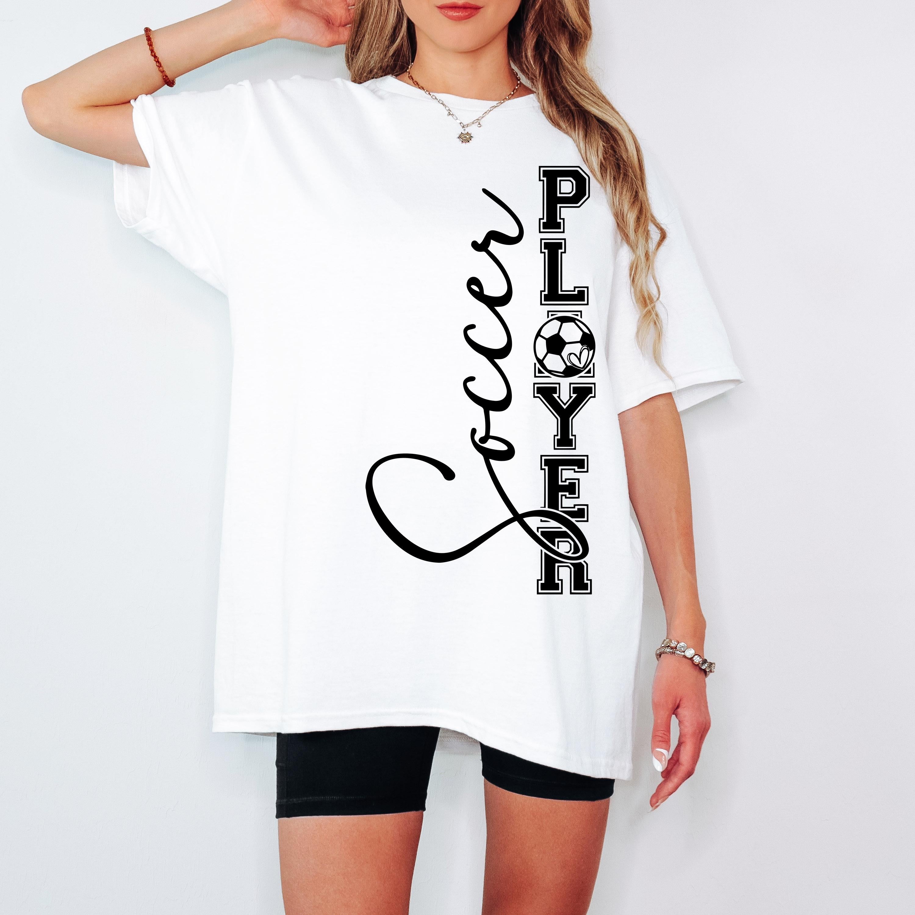 Soccer Player SVG PNG Soccer Player Shirt Design png svg Cut file for Cricut Silhouette Cameo dfx eps Digital File Download Sublimation