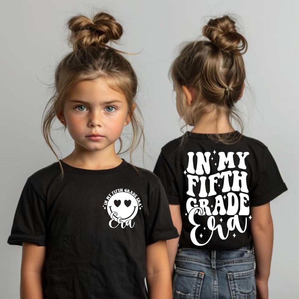 In My Fifth Grade Era Svg Png, First Day of School Shirt Back To School Teacher Student Svg, 5th grade teacher Digital Download Sublimation