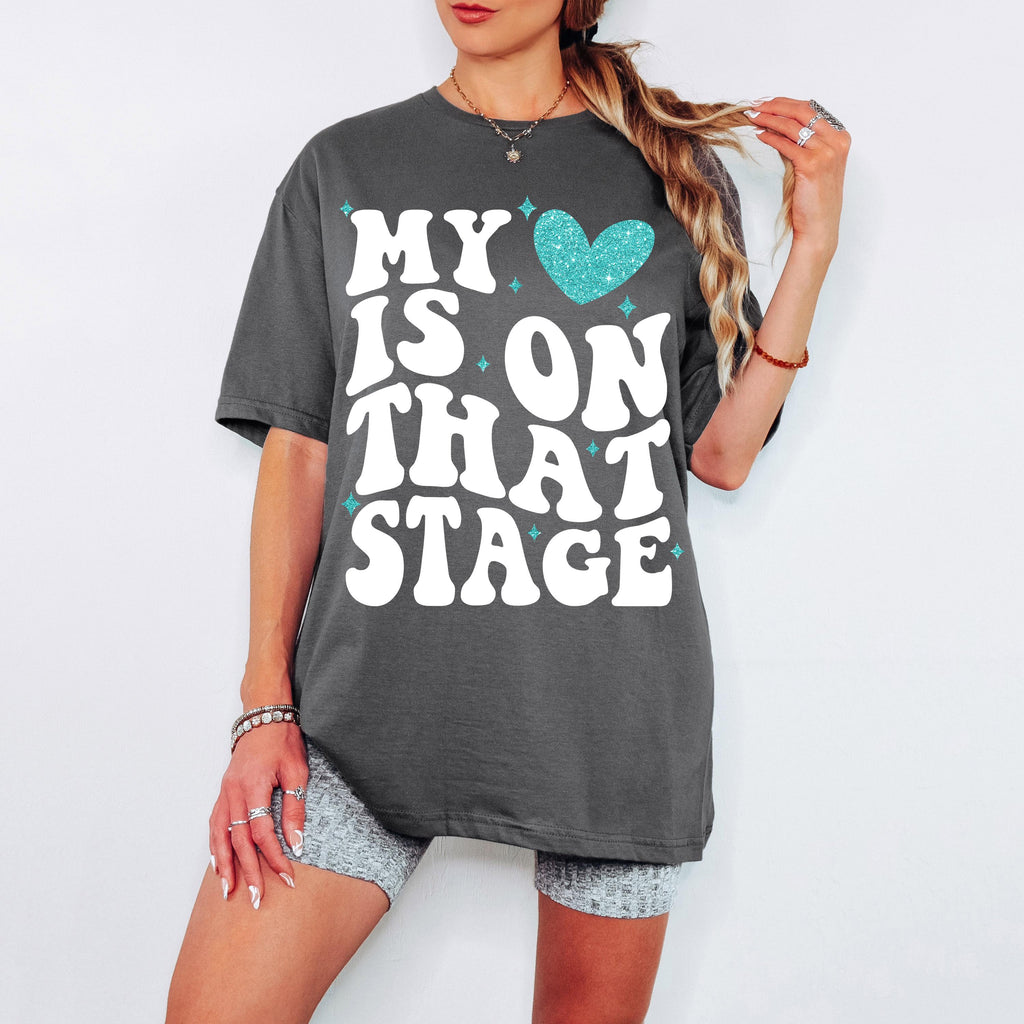Dance Mom svg png Dance Mom Competition Shirt My Heart is on that Stage Design PNG SVG Cricut dfx eps Jpeg Digital File Instant Download