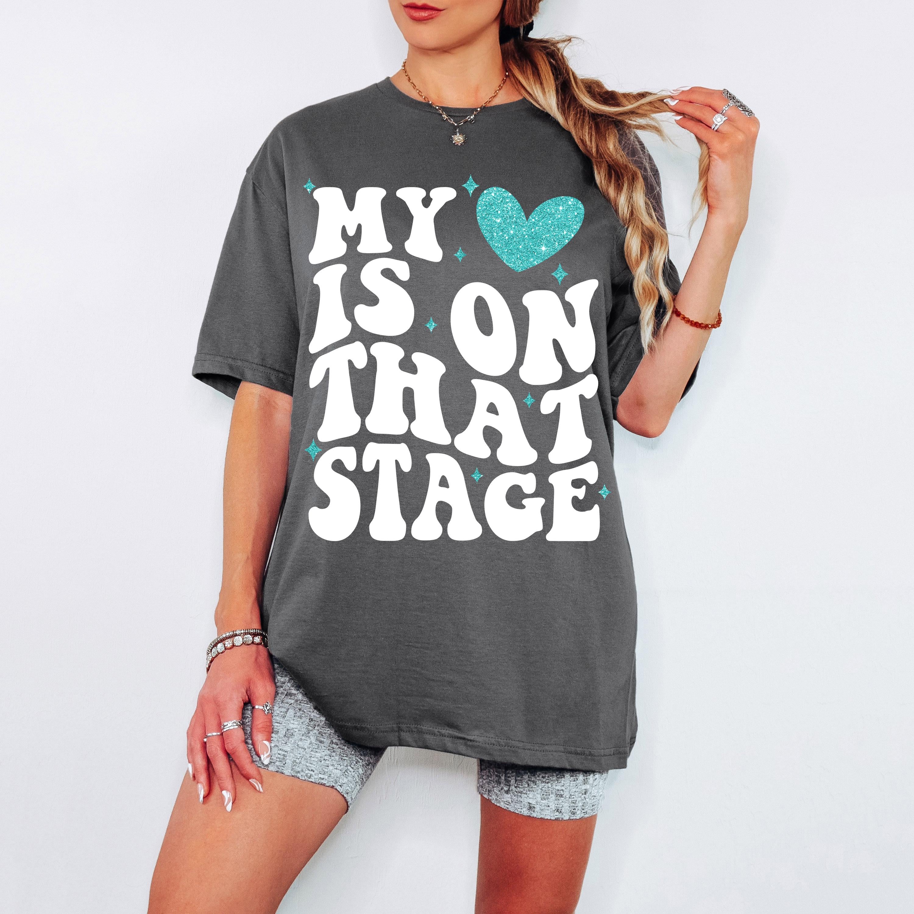 Dance Mom svg png Dance Mom Competition Shirt My Heart is on that Stage Design PNG SVG Cricut dfx eps Jpeg Digital File Instant Download