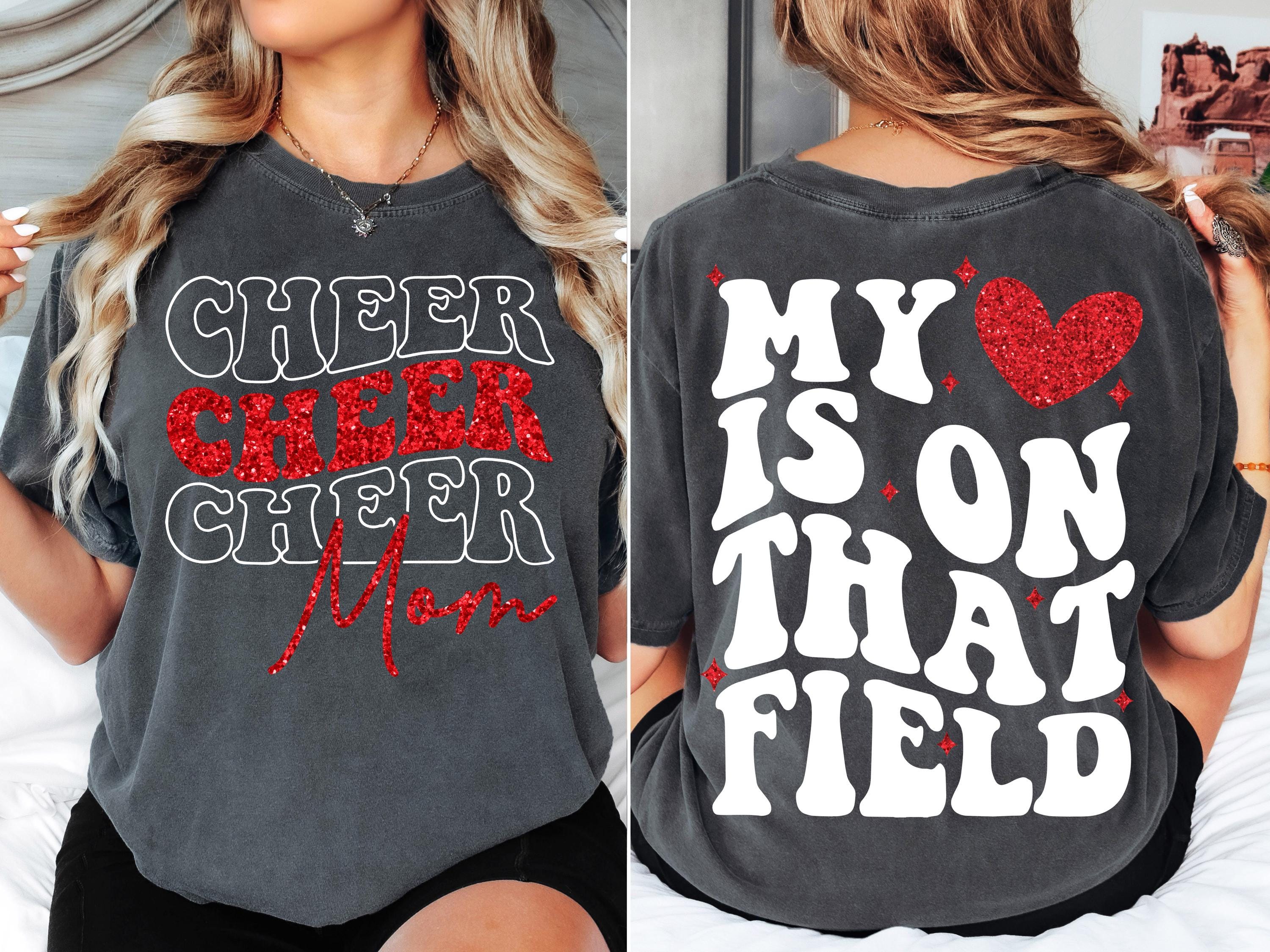 Cheer Mom SVG Cheer Mom PNG Game Day Cheerleader Cheer Competition Shirt Design png svg Cricut Silhouette Cameo dfx eps Instant Download