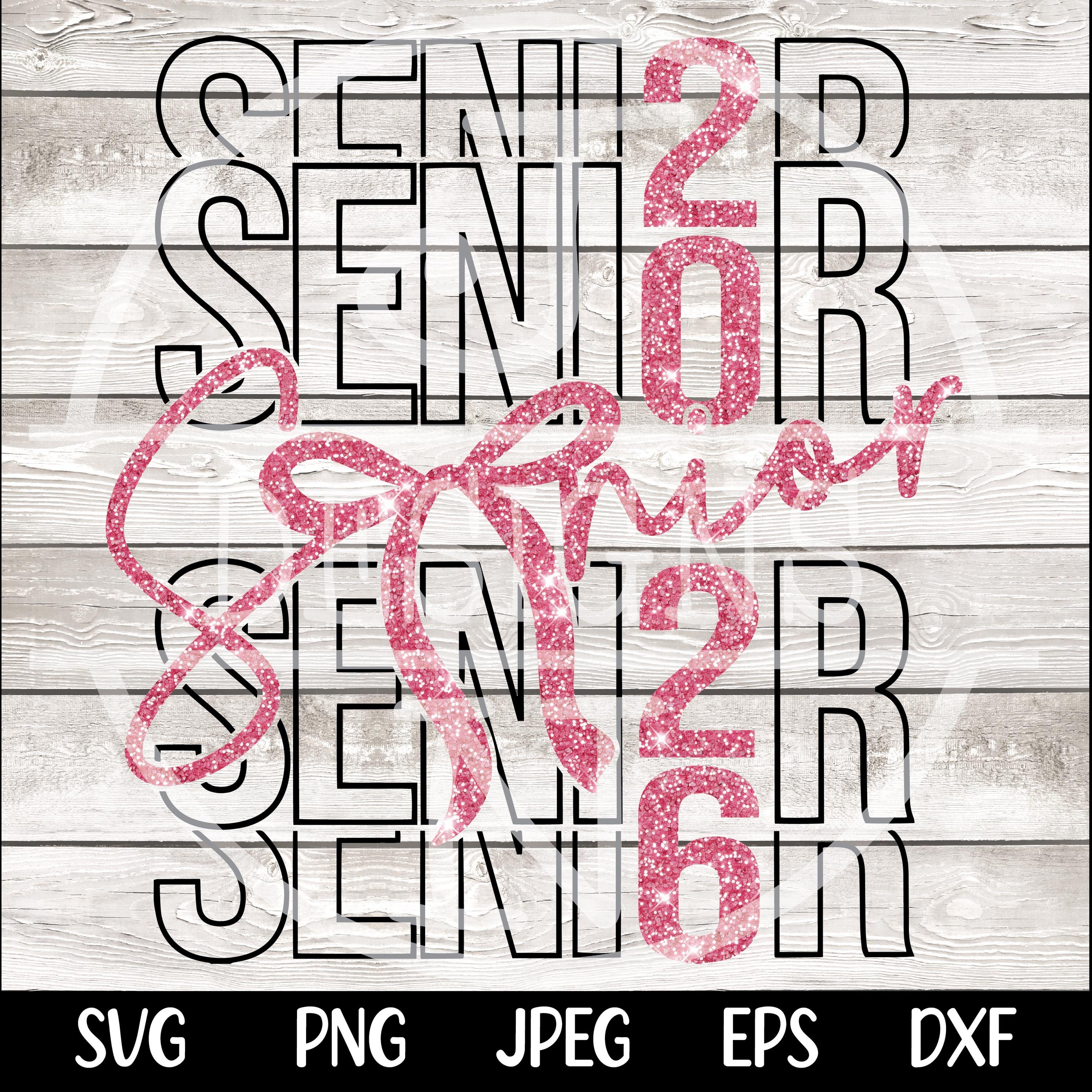 Class of 2026 SVG Png Coquette Senior 2026 PNG Bow Senior Class of 2026 Svg png Graduation 2026 Svg Cut file for Cricut Sublimation Design