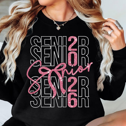 Class of 2026 SVG Png Coquette Senior 2026 PNG Bow Senior Class of 2026 Svg png Graduation 2026 Svg Cut file for Cricut Sublimation Design
