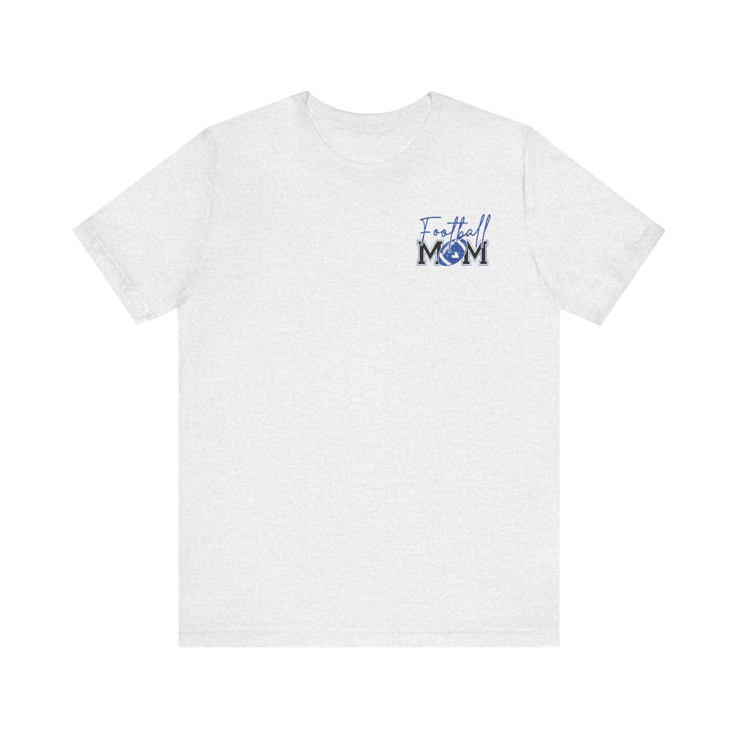 Football Mom T-Shirt, Blue Glitter Football Mom Shirt, Football Mom Shirt, Football Shirt, Football Mama Shirt, Football Shirt Svg, Game Day