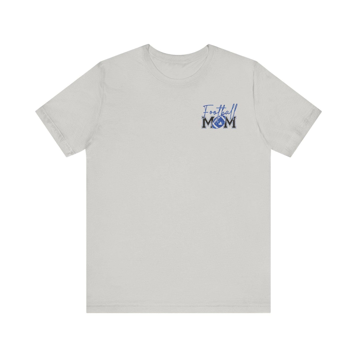Football Mom T-Shirt, Blue Glitter Football Mom Shirt, Football Mom Shirt, Football Shirt, Football Mama Shirt, Football Shirt Svg, Game Day