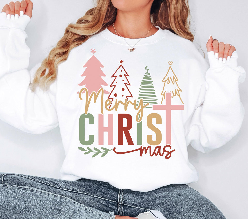 Merry Christmas Sweatshirt, Merry Christmas Family Shirt, Womens Christmas Sweatshirt, Holiday Sweater, Merry Christmas Gift Shirt