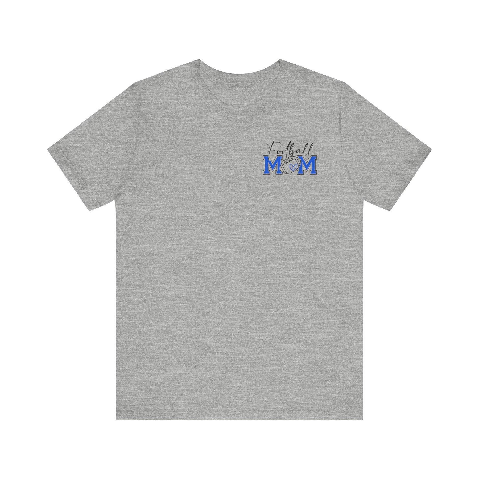 Football Mom T-Shirt, Blue Football Mom Shirt, Touchdown Mom Shirt, Football Shirt, Football Mama Shirt, Game Day