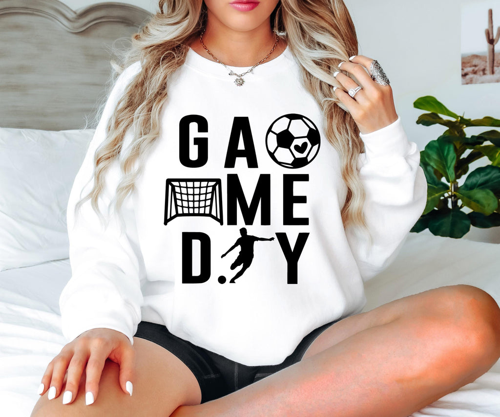Game Day Boys Soccer Long Sleeve Tee, Football Mom Shirt, Futbal Mom Shirt , Soccer Mom Shirt, Soccer Mama , Team Mom Shirt