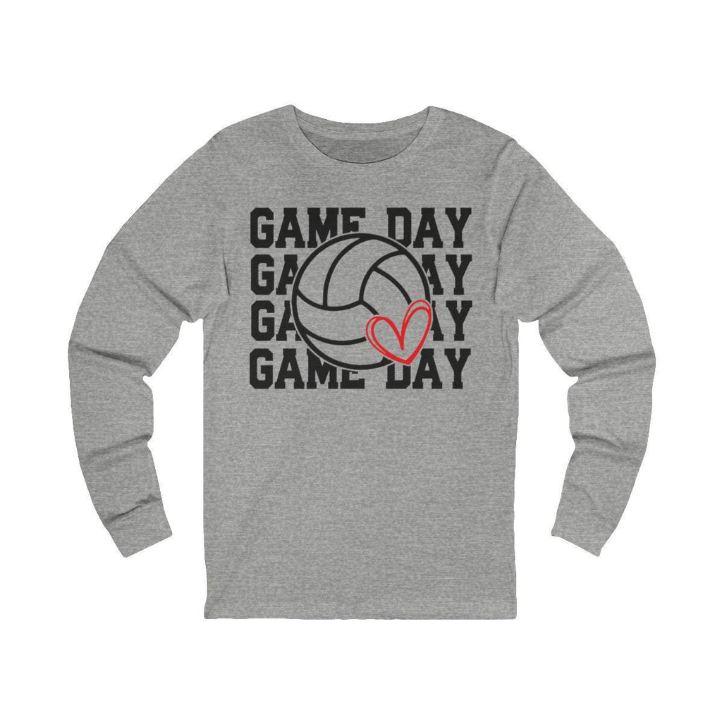 Volleyball Mom T-Shirt: Game Day Comfort, Unisex Jersey Tee and Sweatshirt