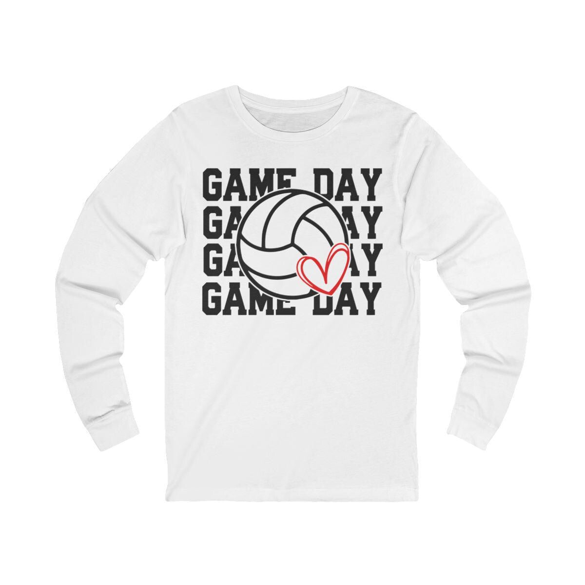 Volleyball Mom T-Shirt: Game Day Comfort, Unisex Jersey Tee and Sweatshirt