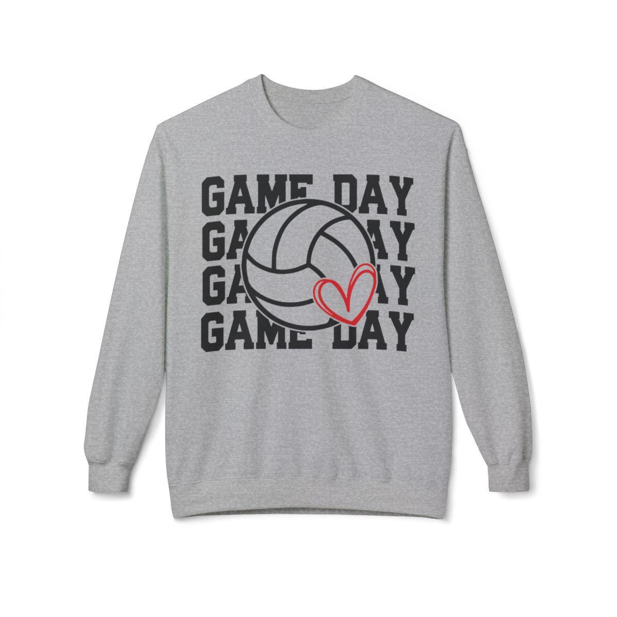 Volleyball Mom T-Shirt: Game Day Comfort, Unisex Jersey Tee and Sweatshirt