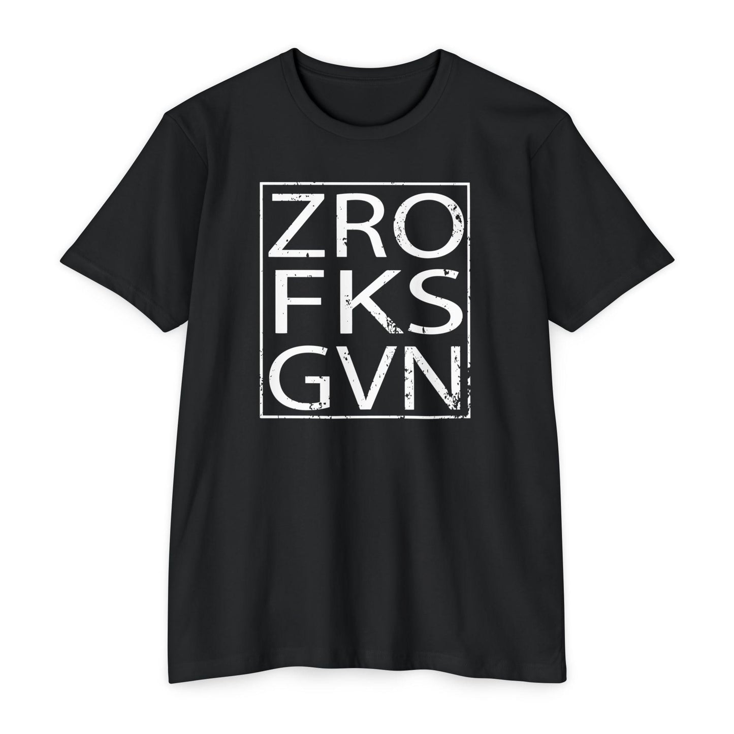 ZRO FKS GVN Gym T-Shirt, Trendy Streetwear Tee, Casual Everyday Wear, Unisex Gift, Vintage Retro Style, Unique Design Shirt
