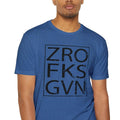 ZRO FKS GVN Gym T-Shirt, Trendy Streetwear Tee, Casual Everyday Wear, Unisex Gift, Vintage Retro Style, Unique Design Shirt